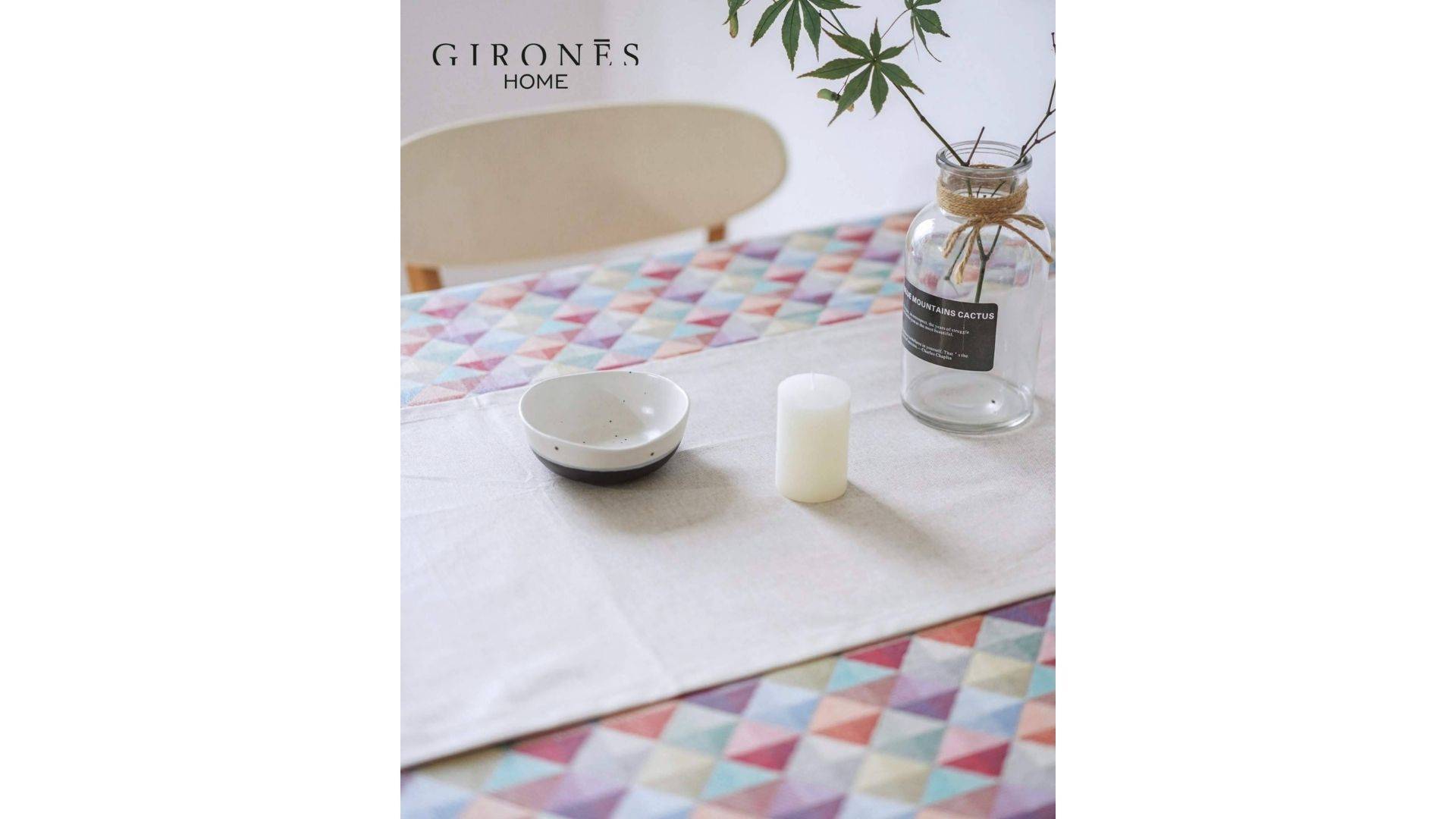 Los caminos de mesa que le darán estilo y color a la decoración de cualquier hogar de la mano de Gironés Home