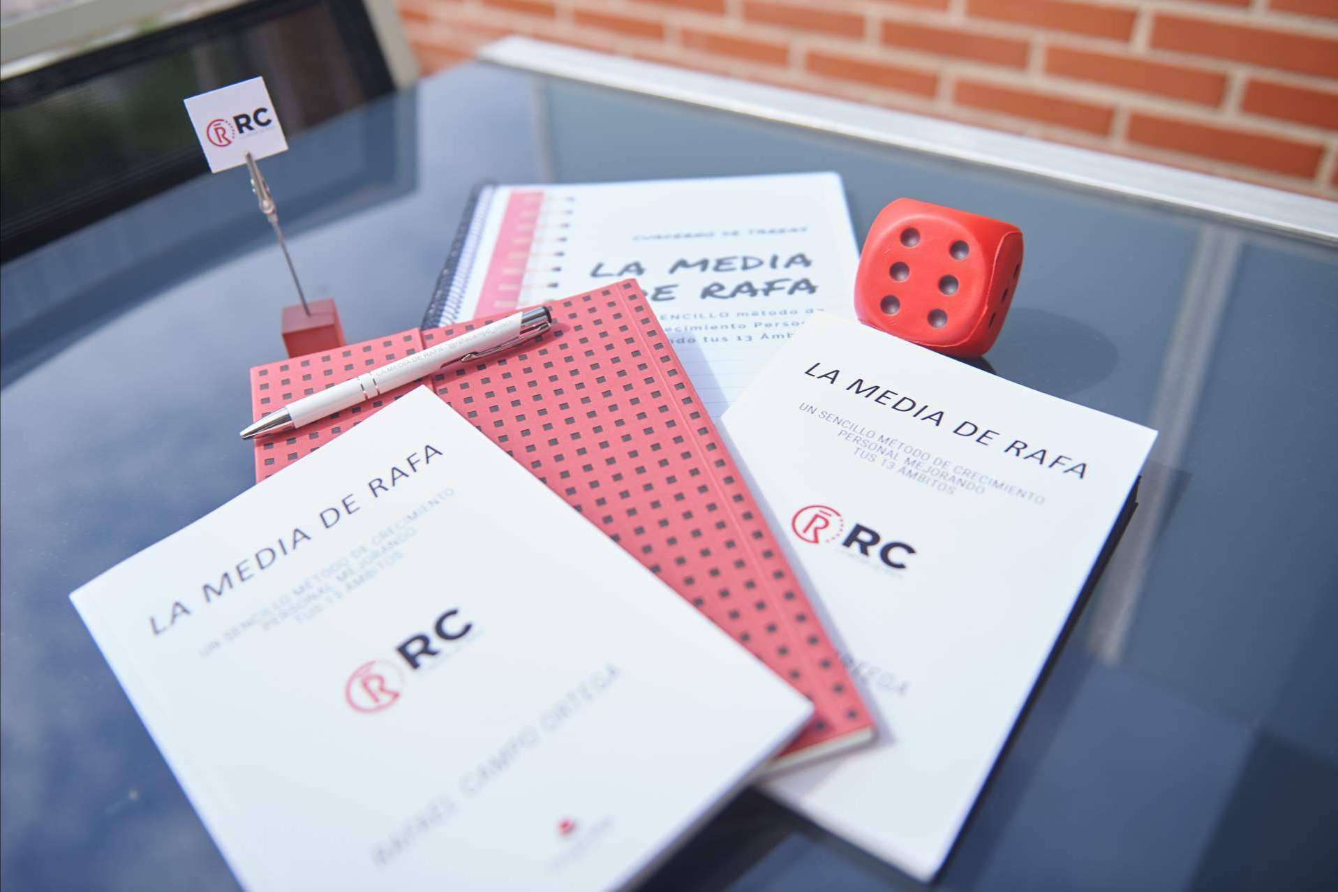 La Media de Rafa, el libro y cuaderno de tareas de Rafa Campo con el que es posible mejorar la vida cotidiana