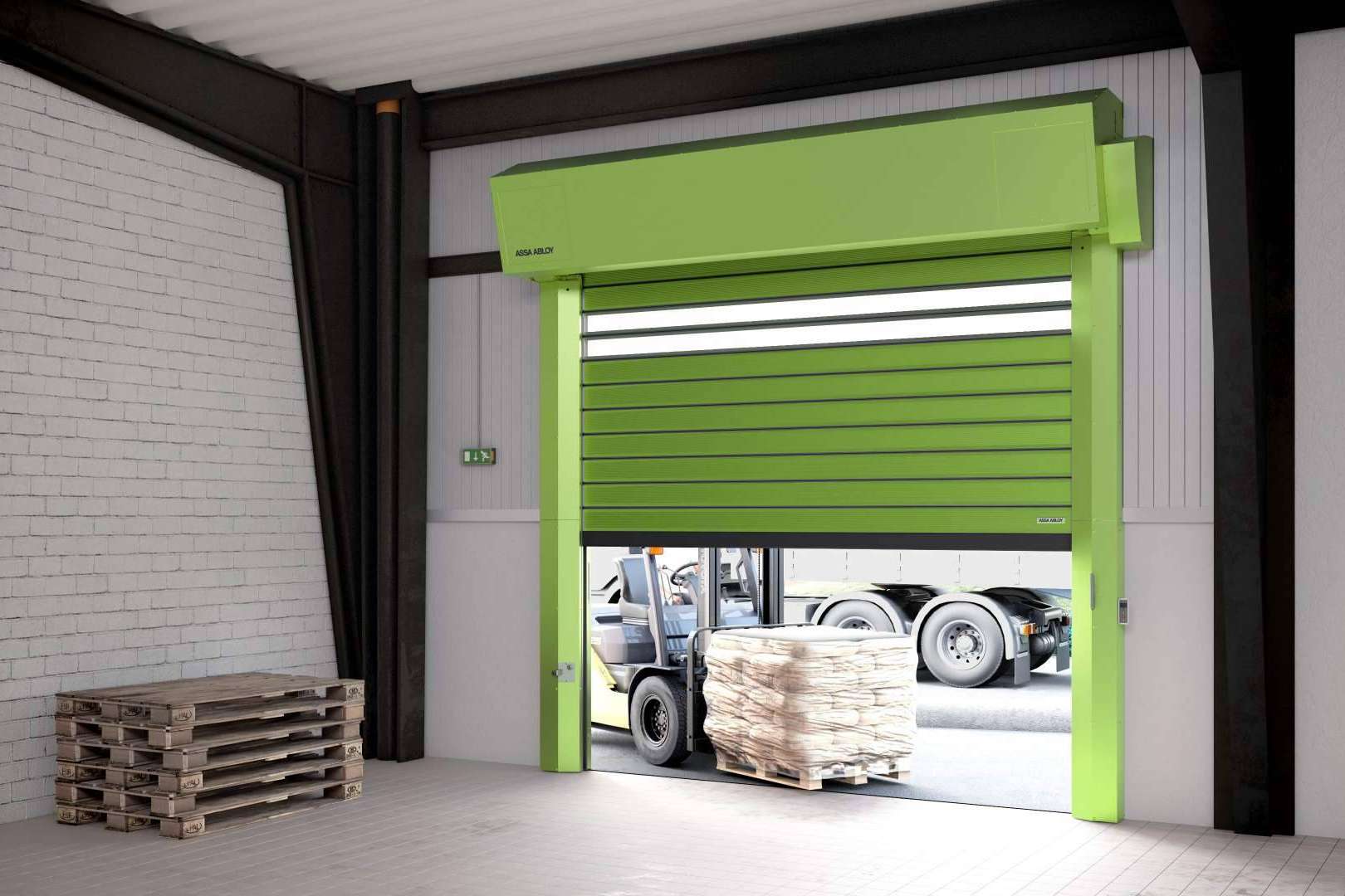 Optimizar la actividad de una empresa a través de las puertas rápidas de alto rendimiento