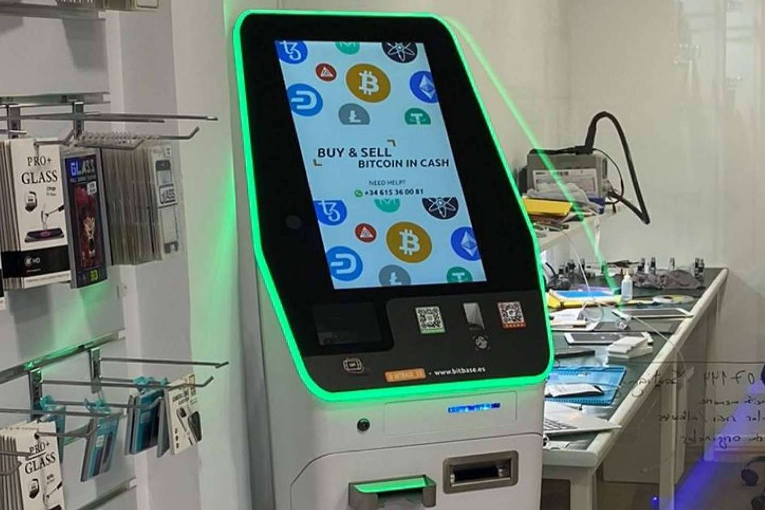 Reparación iPhone Sevilla es la compañía pionera en tener un cajero Bitcoin en Sevilla