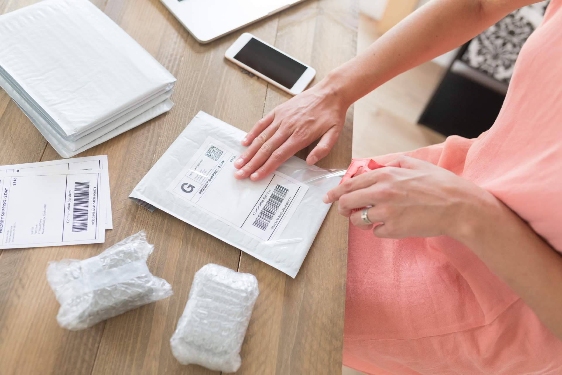 La página web de Compra Etiquetas dispone de material para embalaje