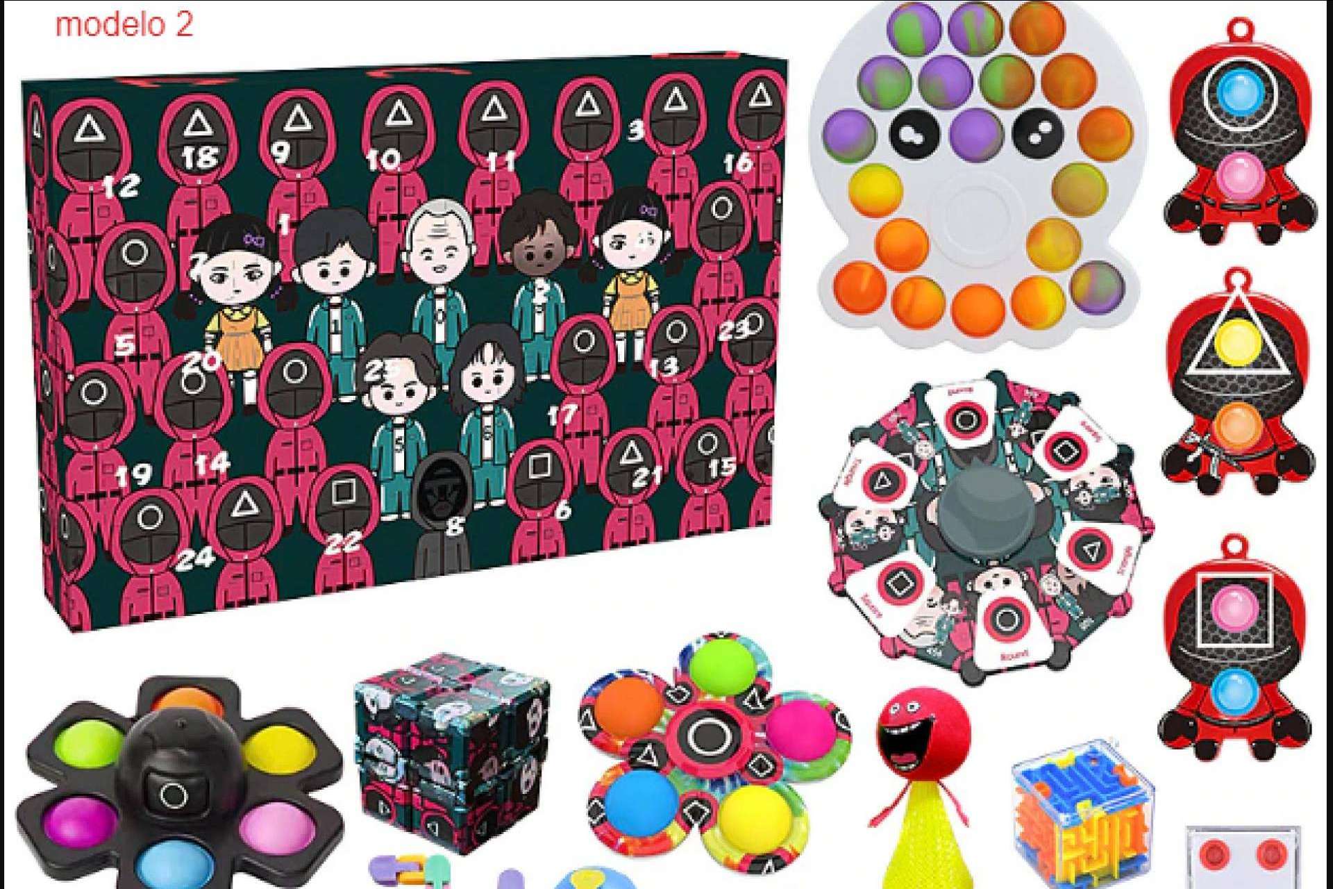 El merchandising de los juegos del calamar en Albithinia, la serie que ha revolucionado el mundo