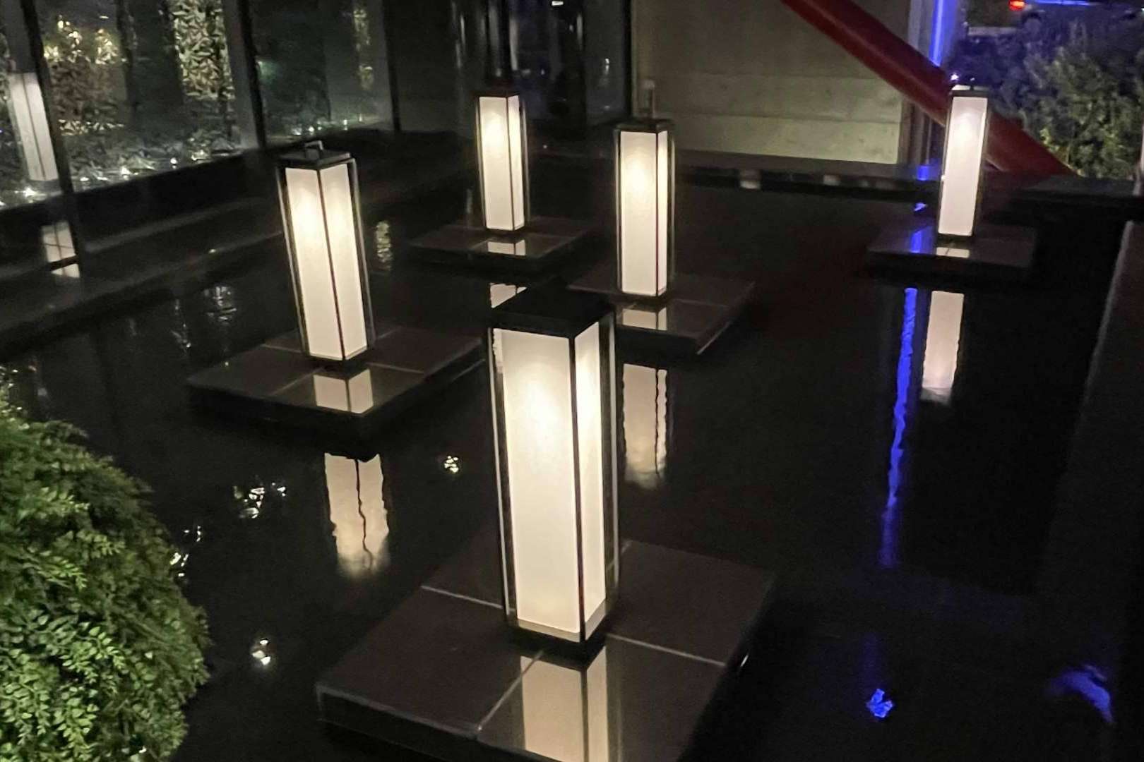 Las lámparas a medida del Hotel Hesperia Tower