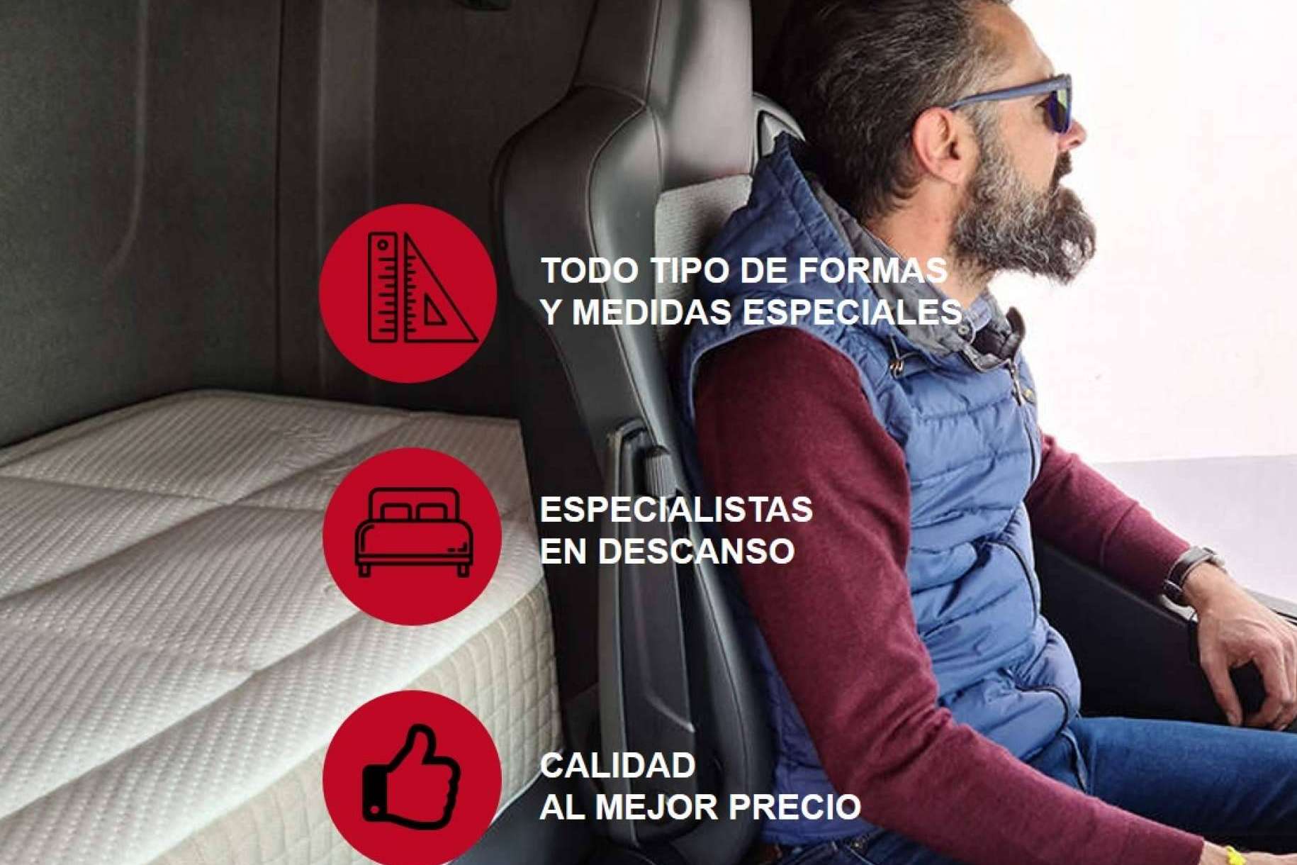 ¿Dónde encontrar colchones de camiones para cualquier marca y modelo? La línea específica de SoloDuerme
