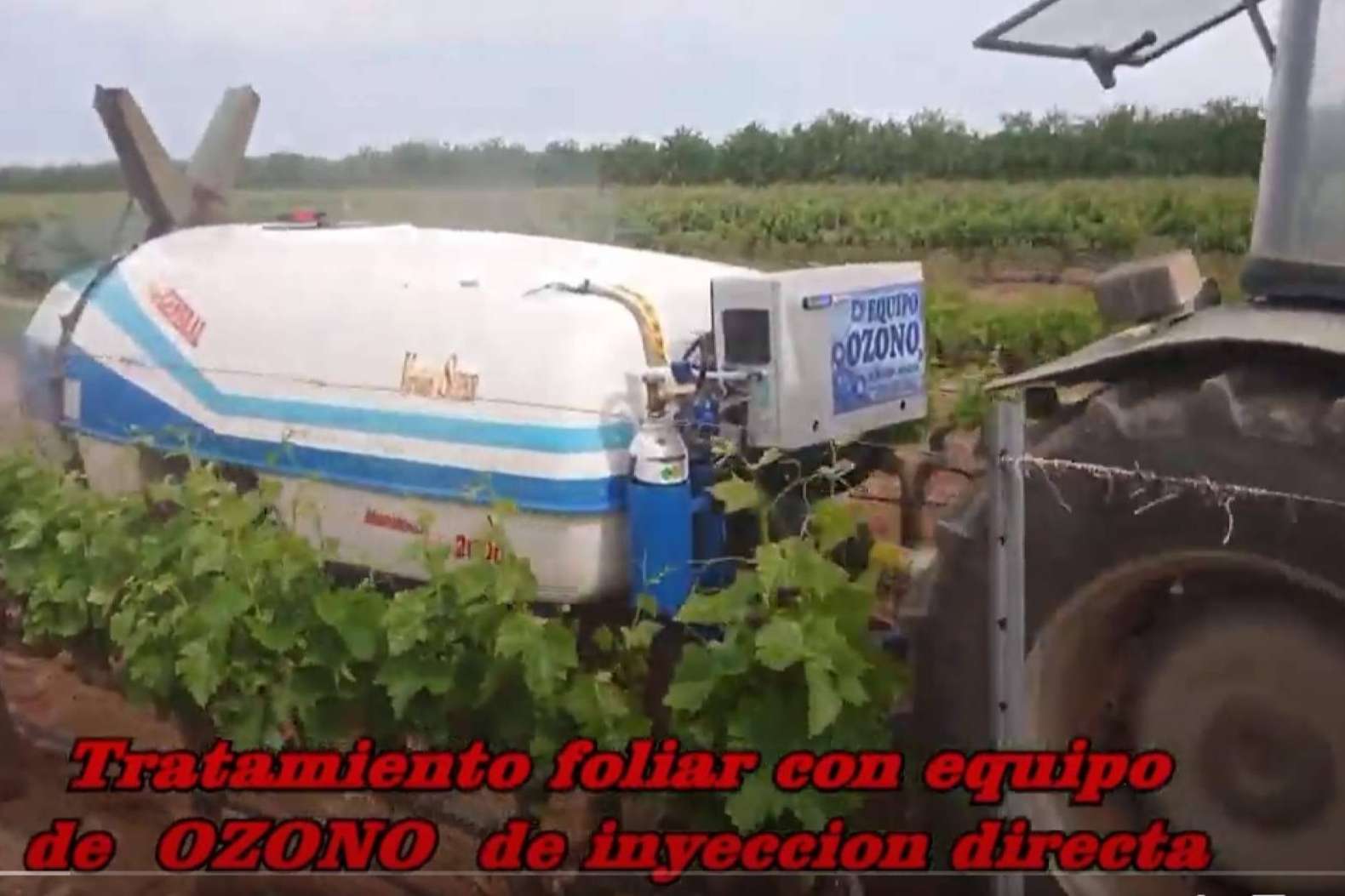Fumigación 100% ecológica sin venenos y sin residuos con el equipo Ozonotec Eco