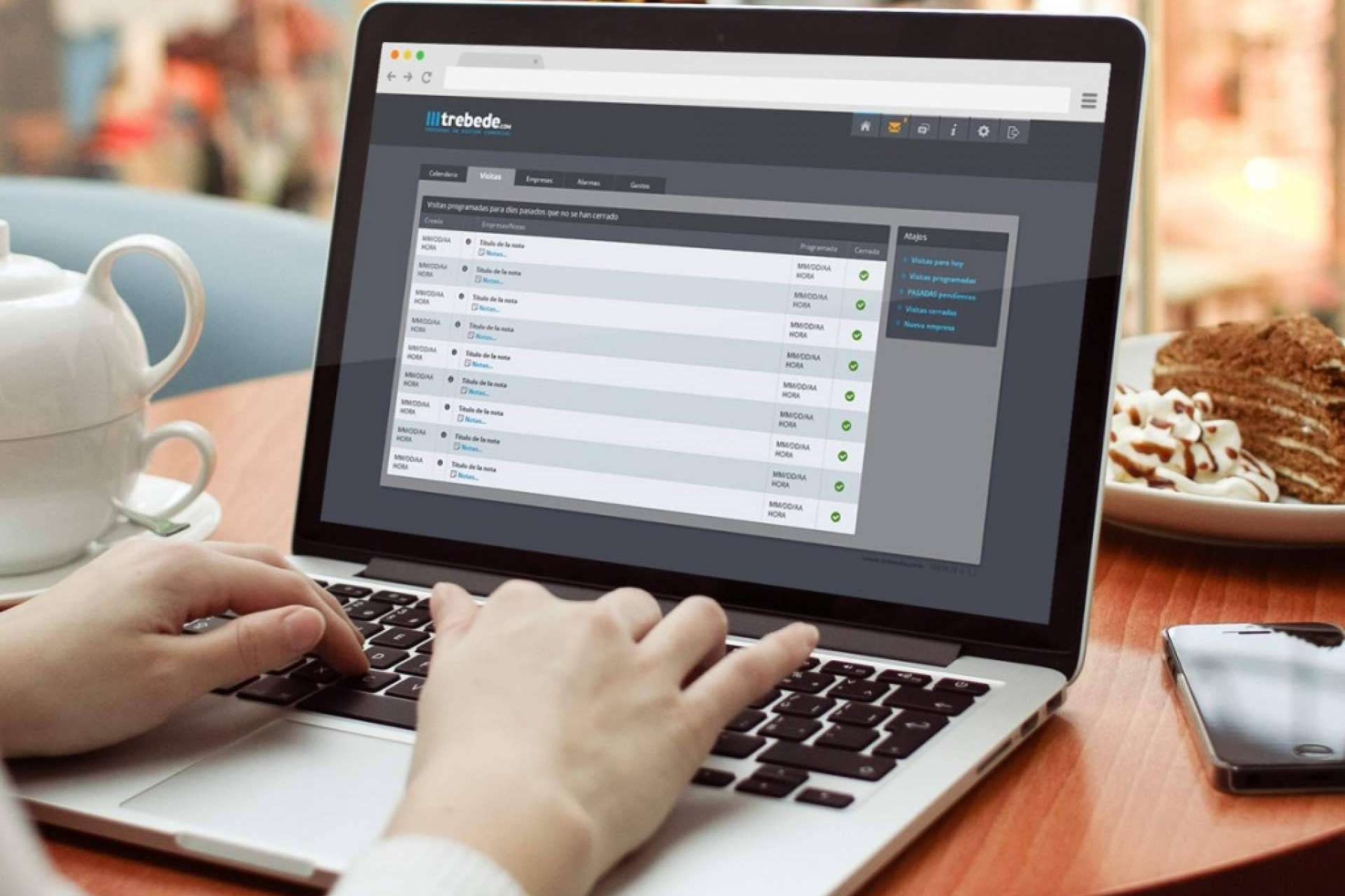 Programa para comerciales, tomar el control de la agenda y gestionar los datos de los clientes de una forma fácil