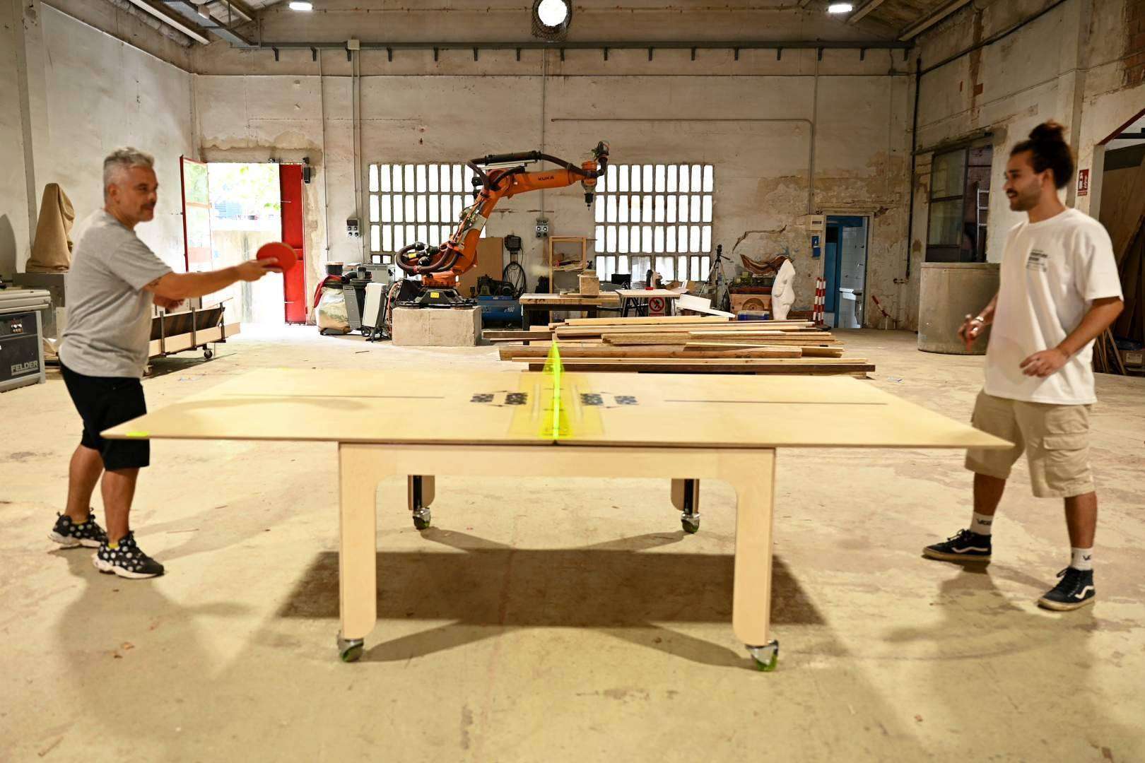 KEIGIO® PONG, la nueva mesa de Ping Pong plegable con actitud de 'Skater '