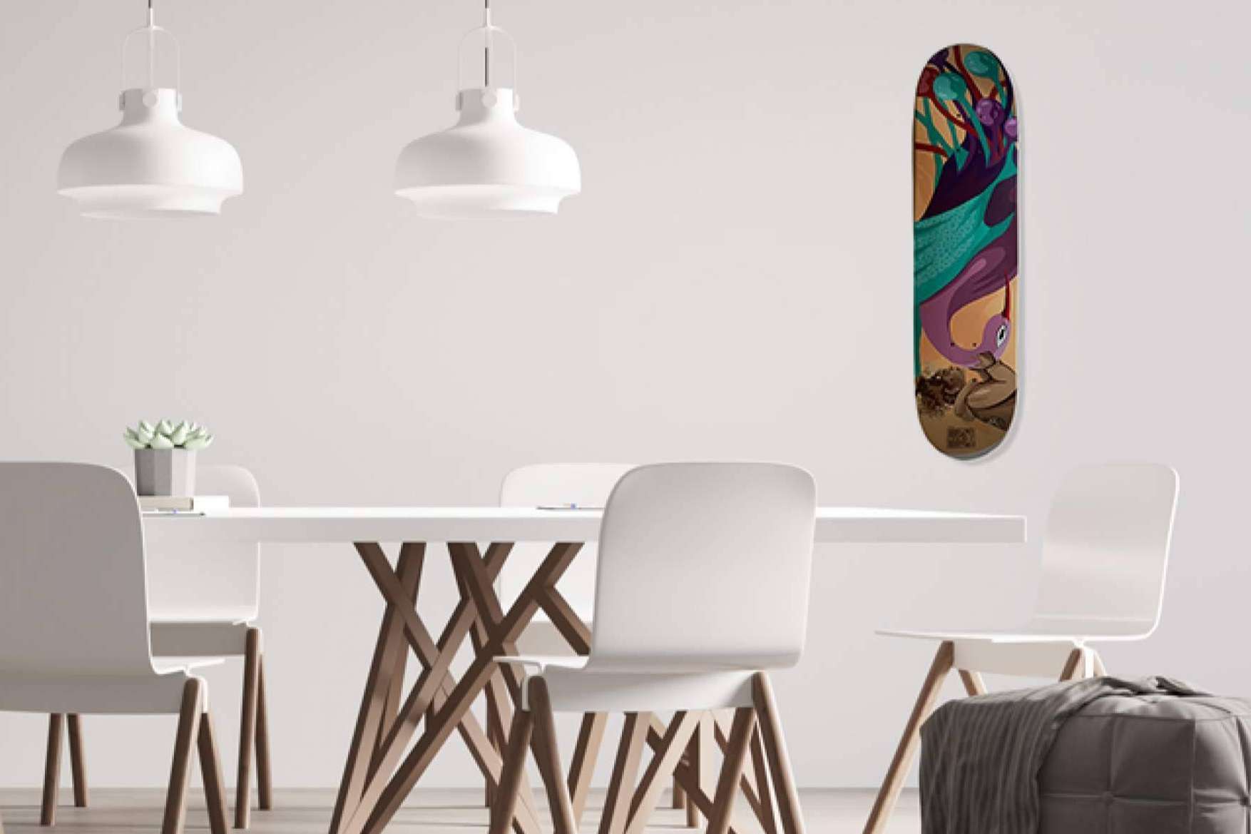 ElBrownie.com, skates de diseño para decorar espacios