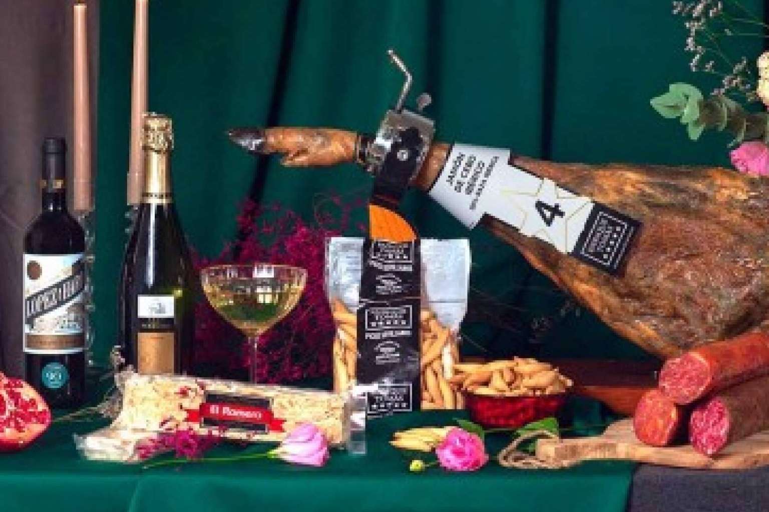 La cesta de Enrique Tomás de Navidad