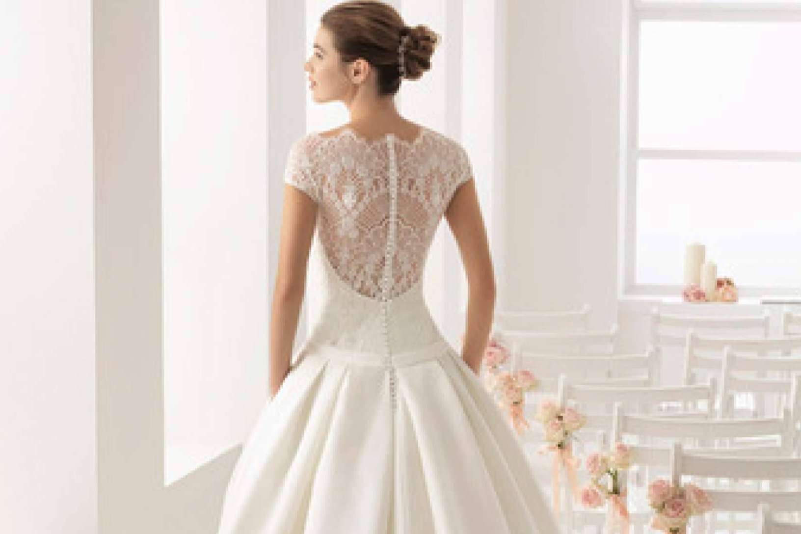 Los vestidos de novia para boda civil de María Vega