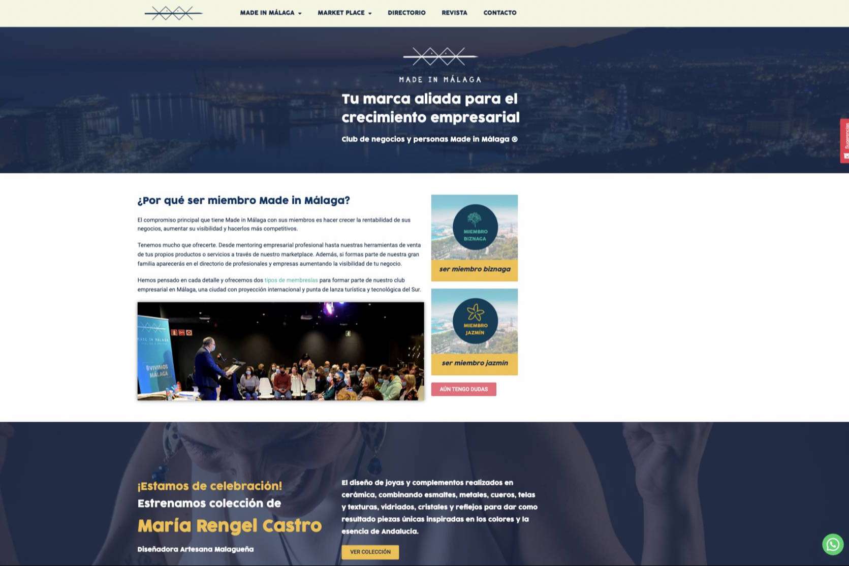 El marketplace de Made in Málaga, un espacio para creadores, diseñadores y artesanos