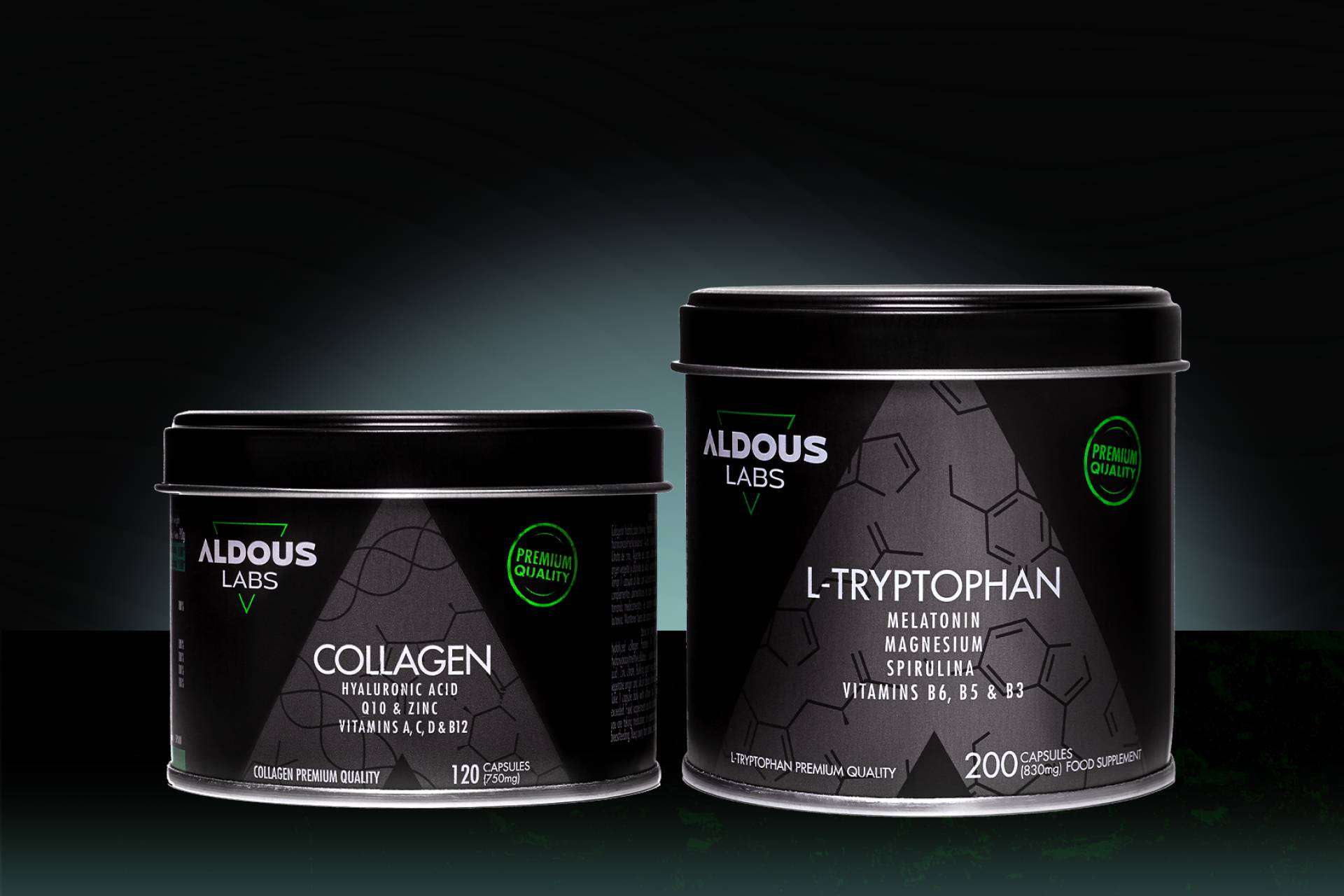 Colágeno y Triptófano con Melatonina, los nuevos productos exitosos de Aldous Bio