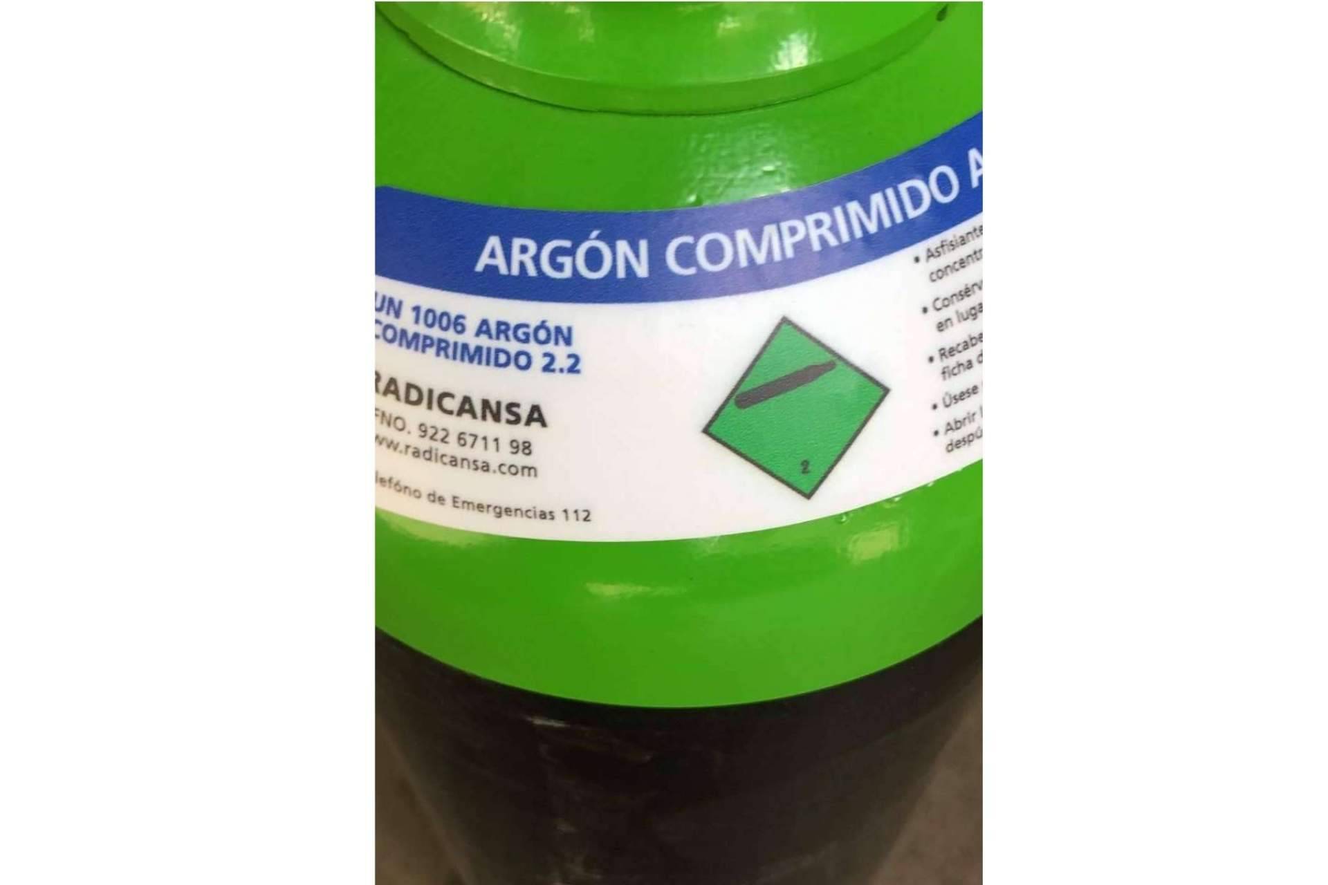 El argón es un gas noble que se utiliza para soldadura de acero inoxidable y aluminio, por RADICANSA