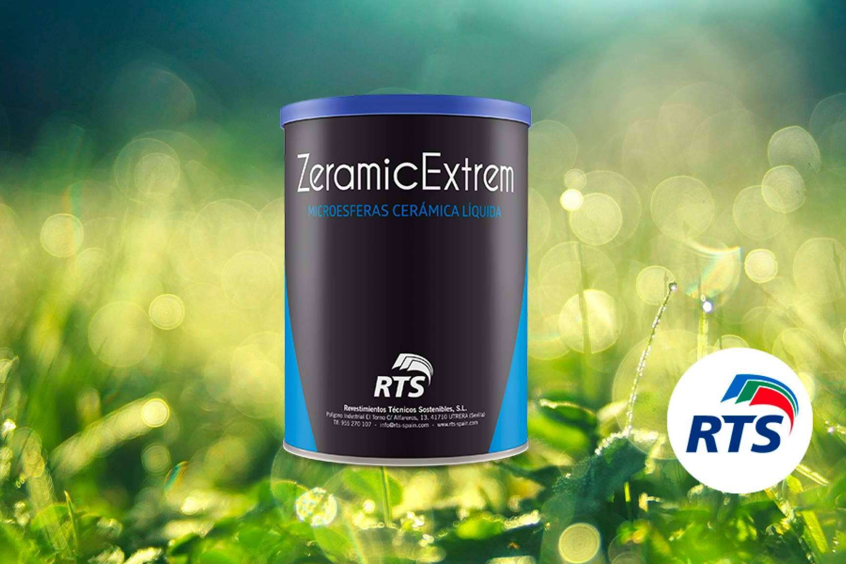 Zeramic Extrem es el aislante térmico de la empresa RTS que permite ahorrar energía pintando paredes y techos