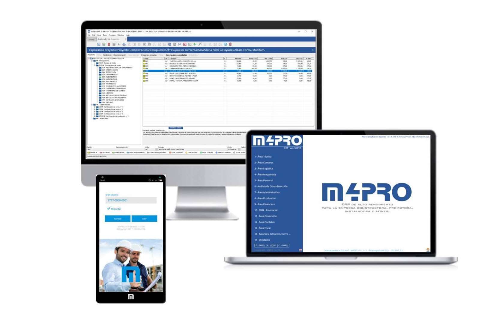 La manera de escoger un software ERP para el sector de la construcción