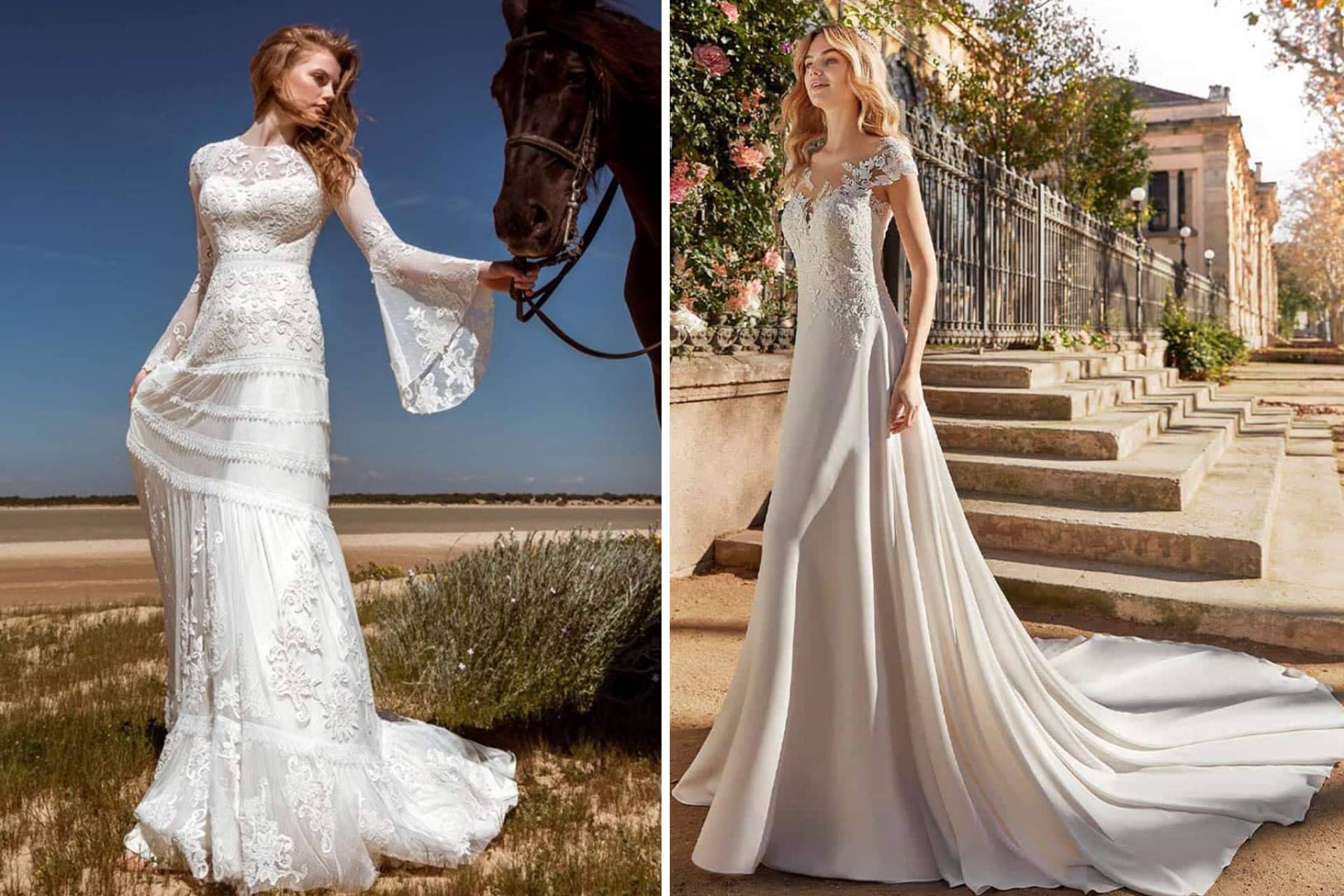 Comprar un vestido outlet de novia ideal y económico es posible en Volvoreta Presumida
