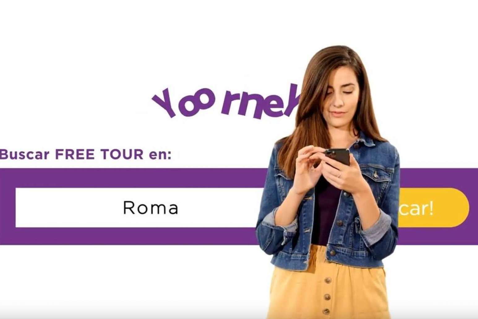 Un marketplace donde los viajeros pueden encontrar free tours y guías turísticos, Yoorney