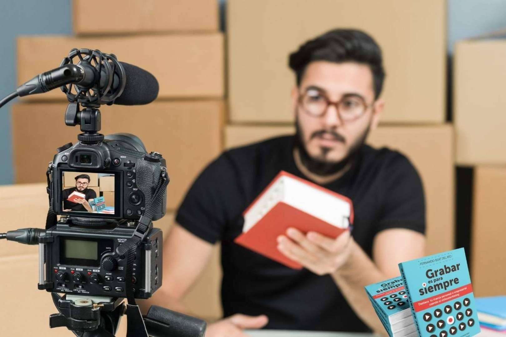 Un libro sobre el vídeo como herramienta de comunicación y venta en los negocios, Grabar es para siempre