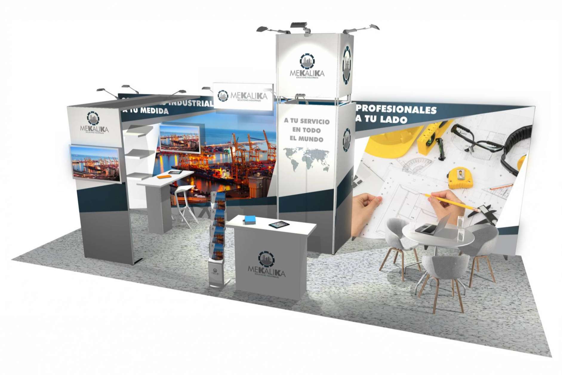 Stand smart para ferias y eventos, por Olika Stands