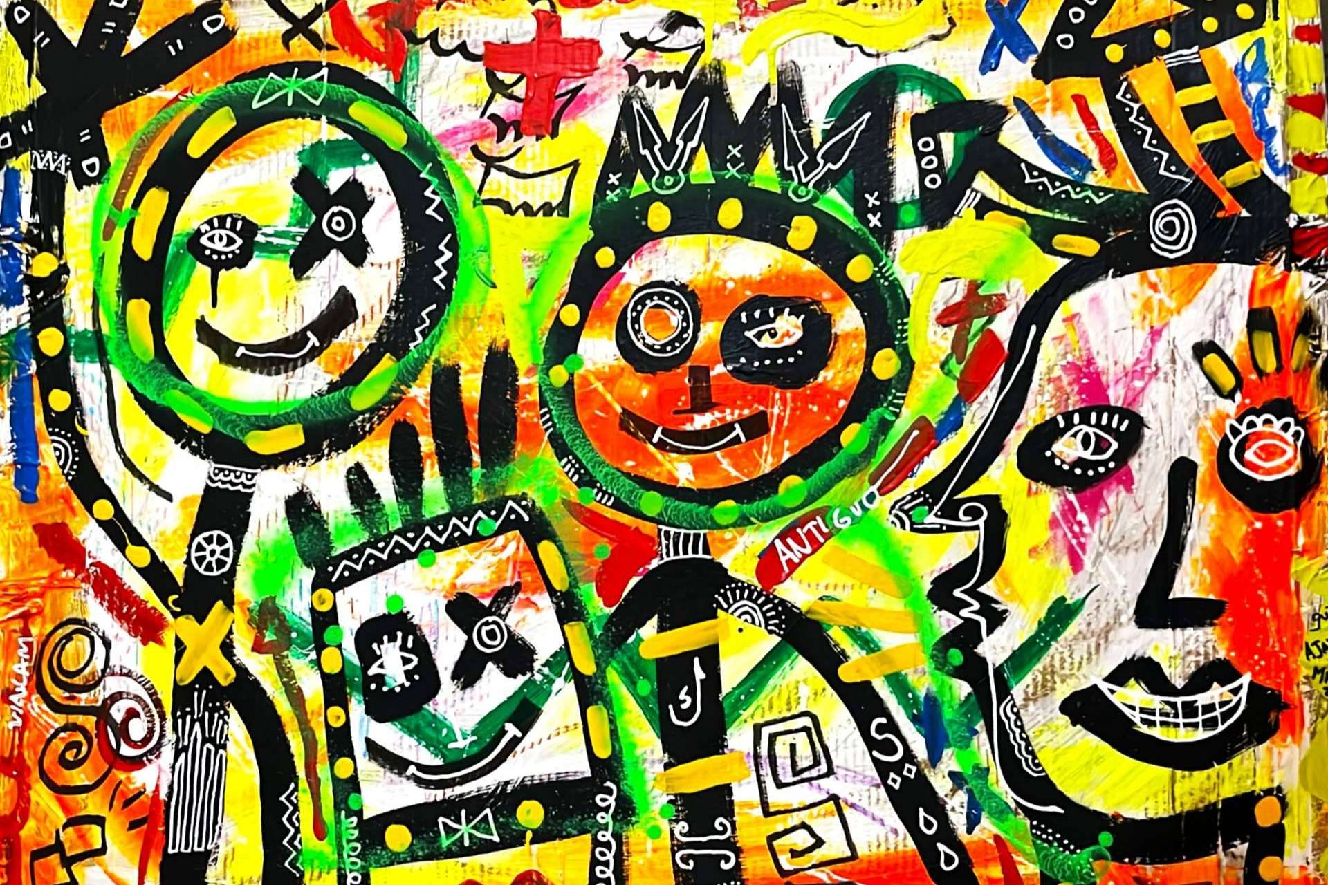 Las implicaciones culturales del universo en el pasado y el presente, en el arte de Guto Ajayu