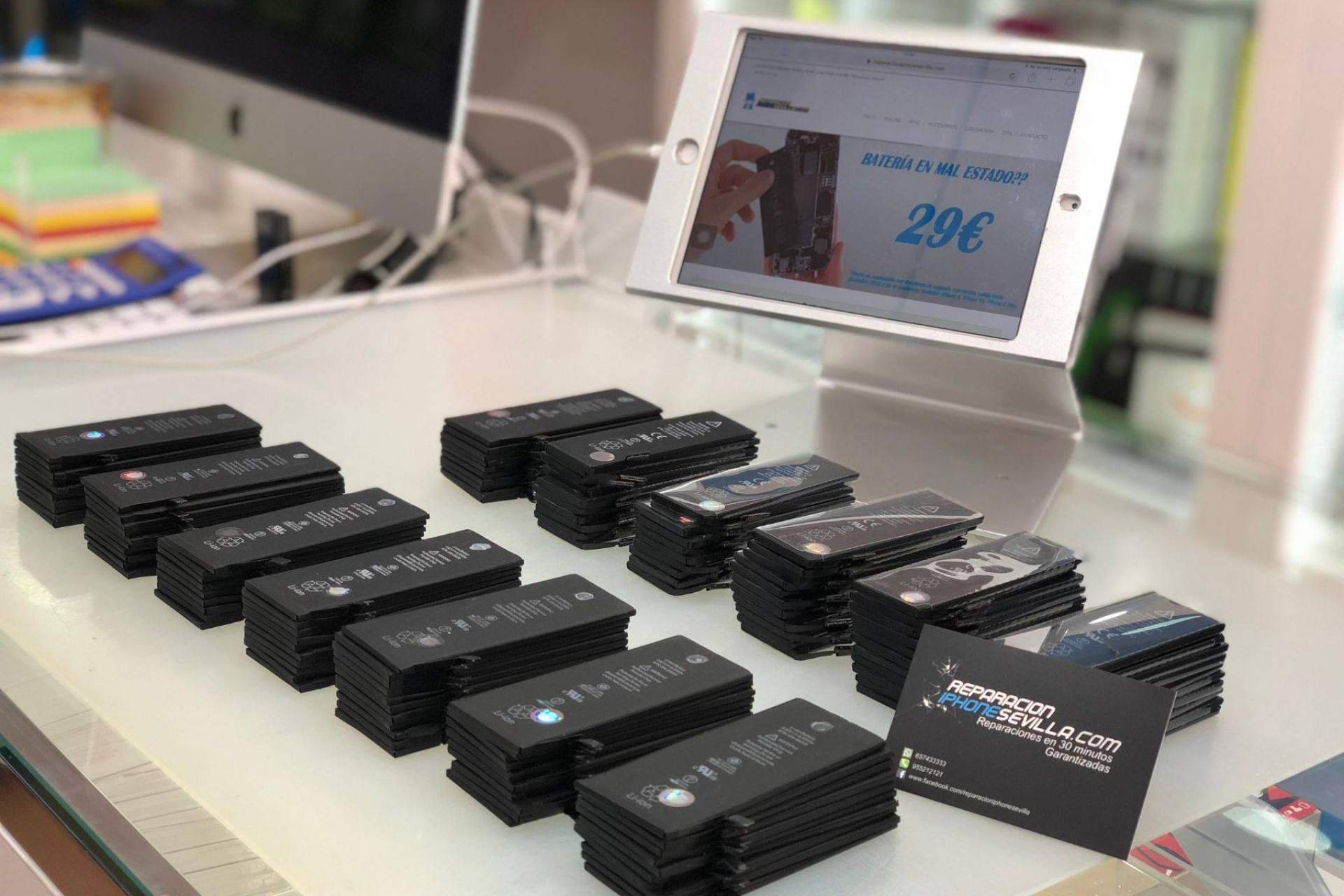 Reparación iPhone Sevilla permite reparar la batería del iPhone para alargar su vida útil