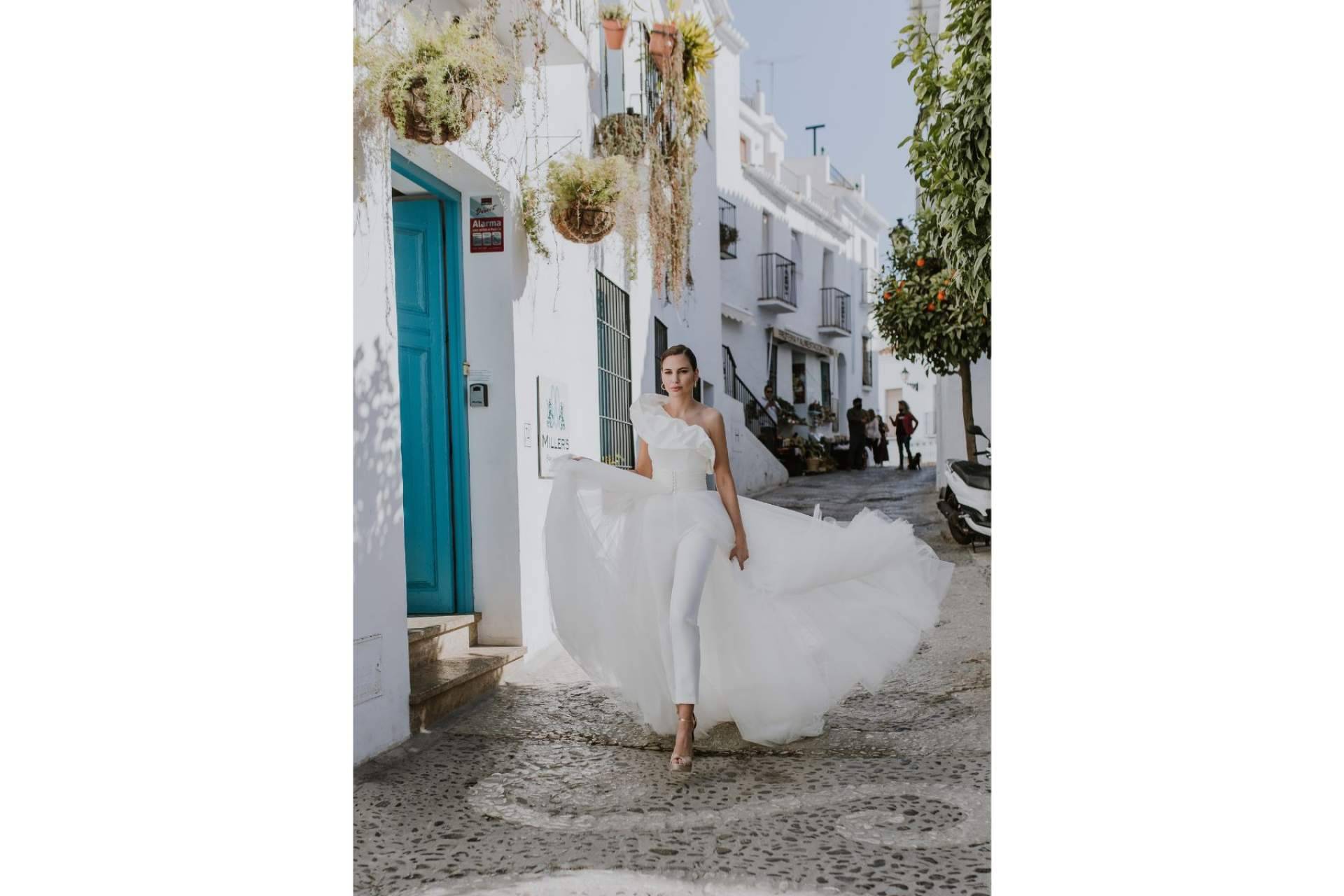 Los vestidos de novia 2 en 1 de Silvia Fernández