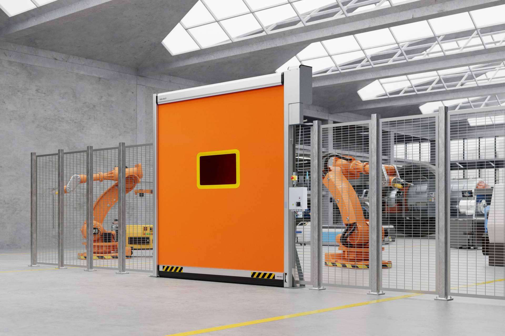 ASSA ABLOY RP400, la nueva puerta rápida de protección de máquinas