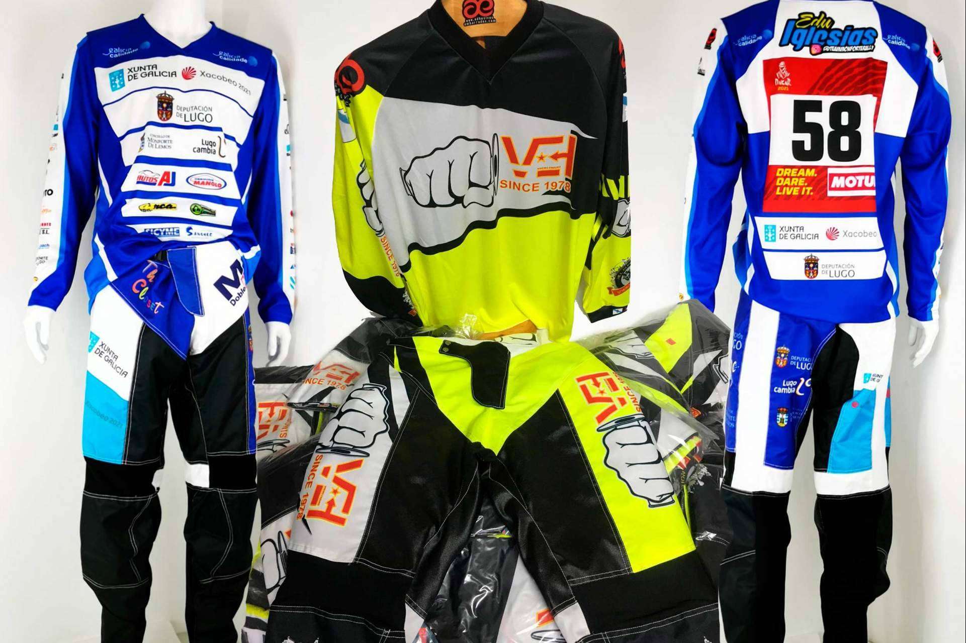 ADHESIVOSEMBARRADOS ofrece ropa off road para todas las necesidades de los pilotos