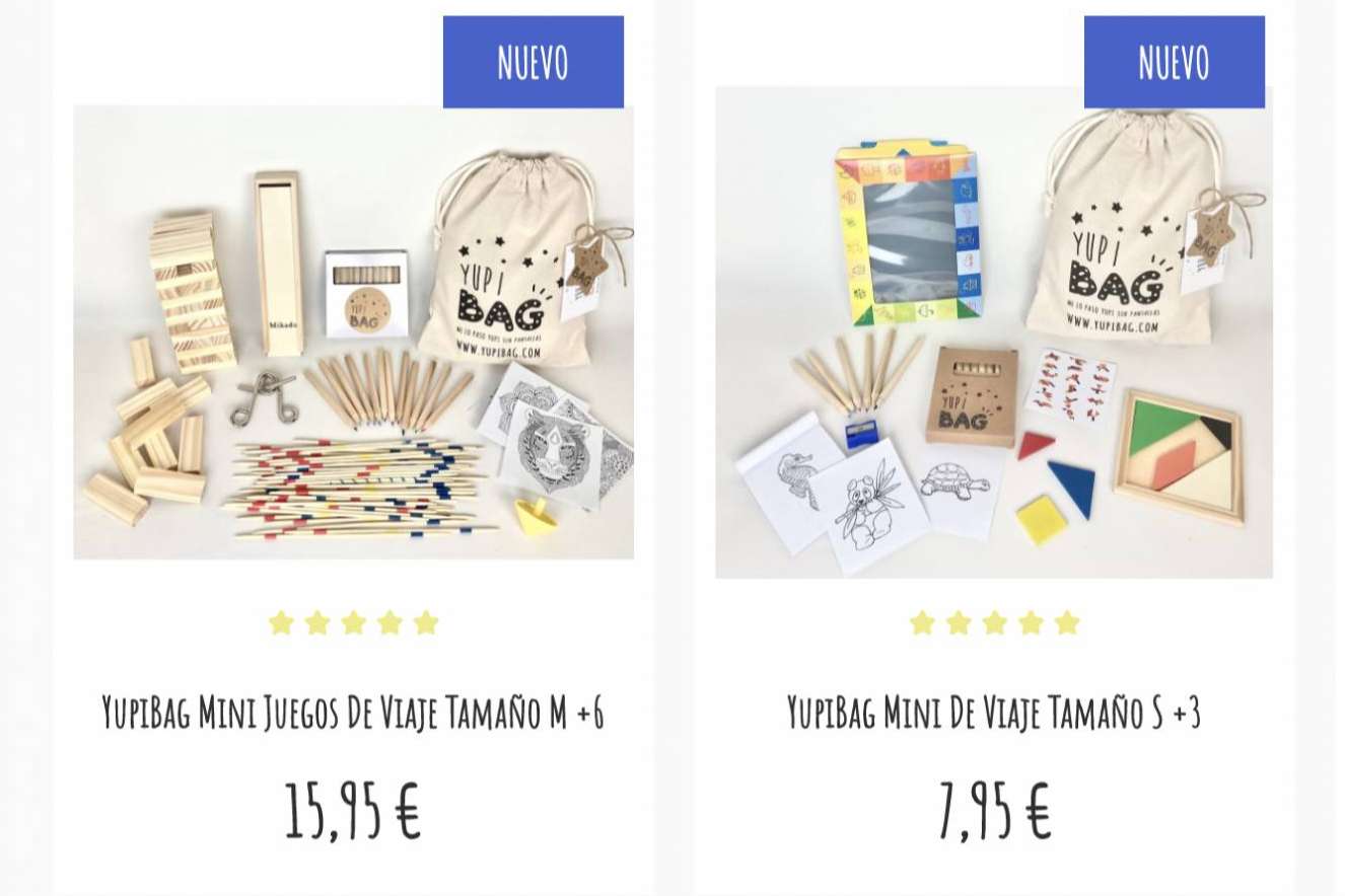 YupiBag ofrece juguetes educativos para todas las edades