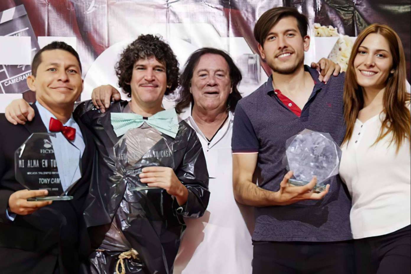 Antoni Caimari Caldés, premiado de honor, padrino y cuatro galardones en el festival Internacional de Cine y Música de Ecatepec de Morelos, estado de México