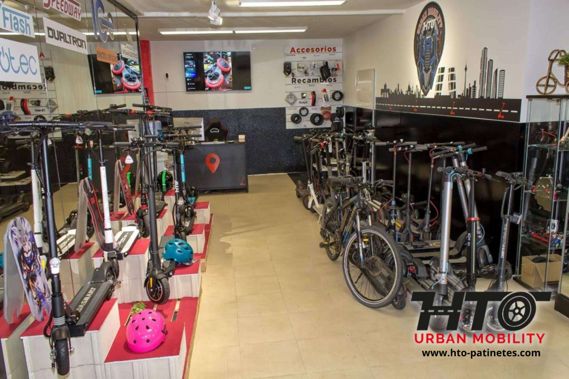 Reparación de patinetes eléctricos, de la mano de HTO Urban Mobility