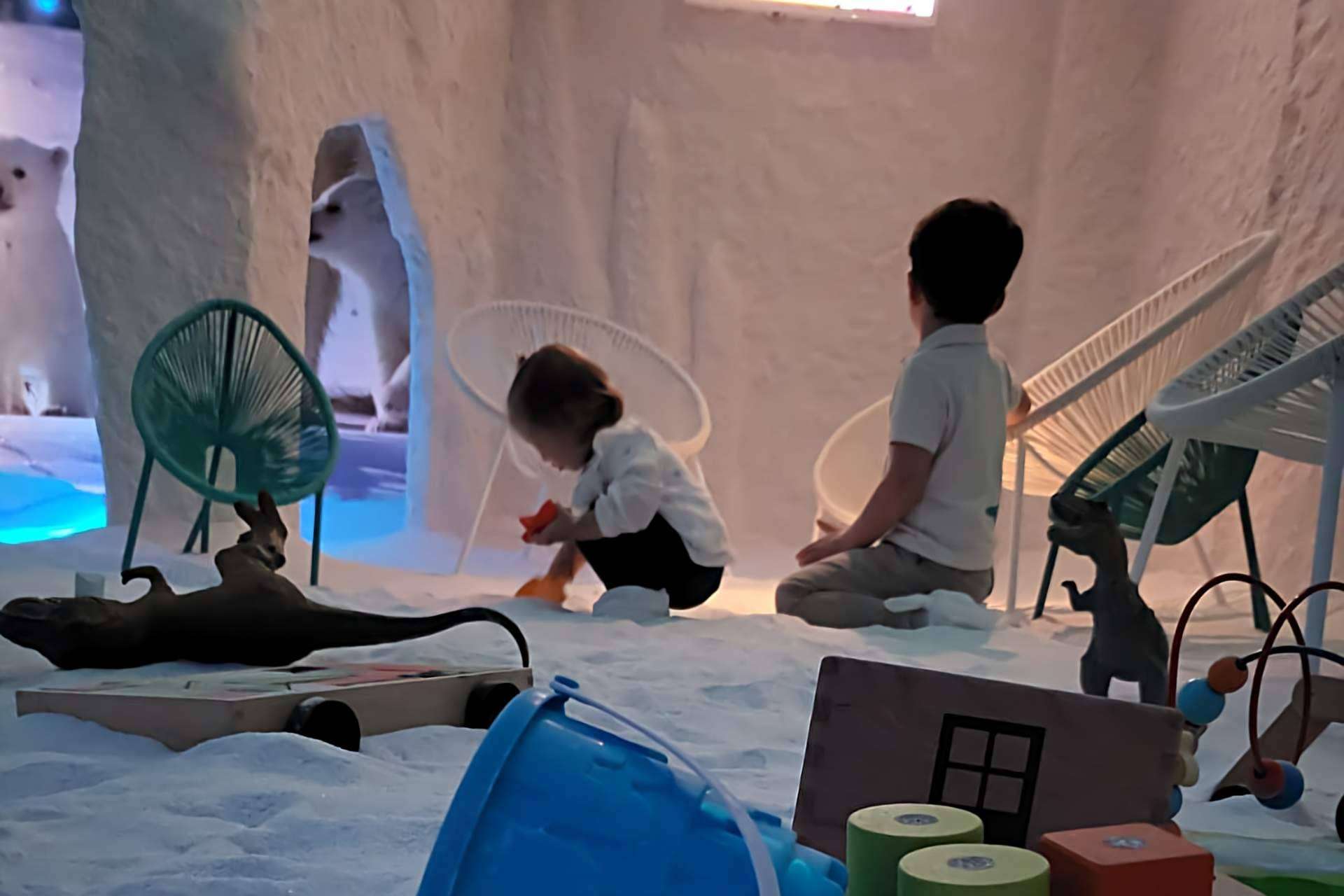 Curar y prevenir los catarros de los niños con haloterapia