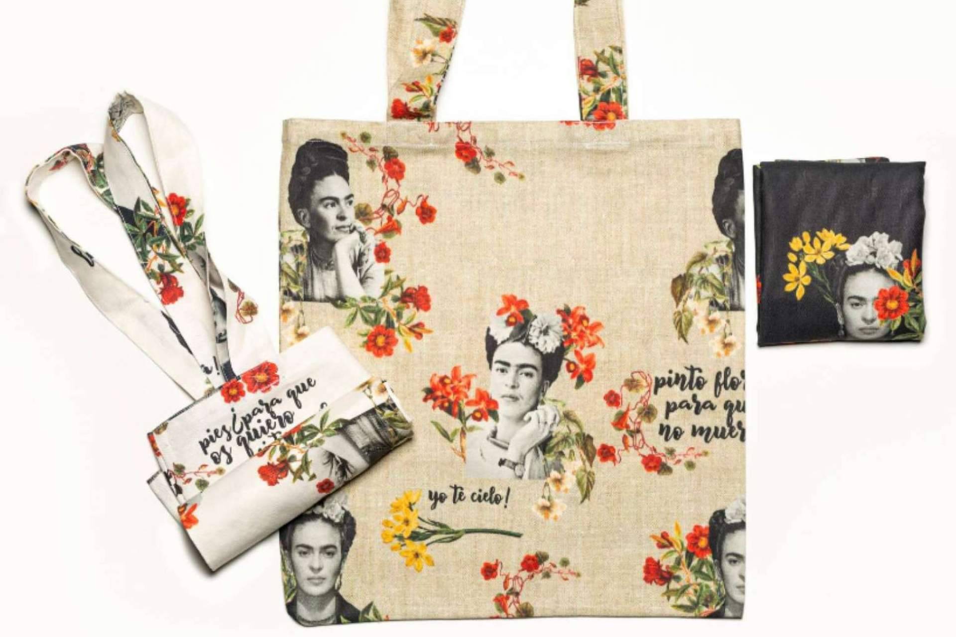 Usanifu Frida Khalo, una bolsa estampada artesanal de Natinee Bags