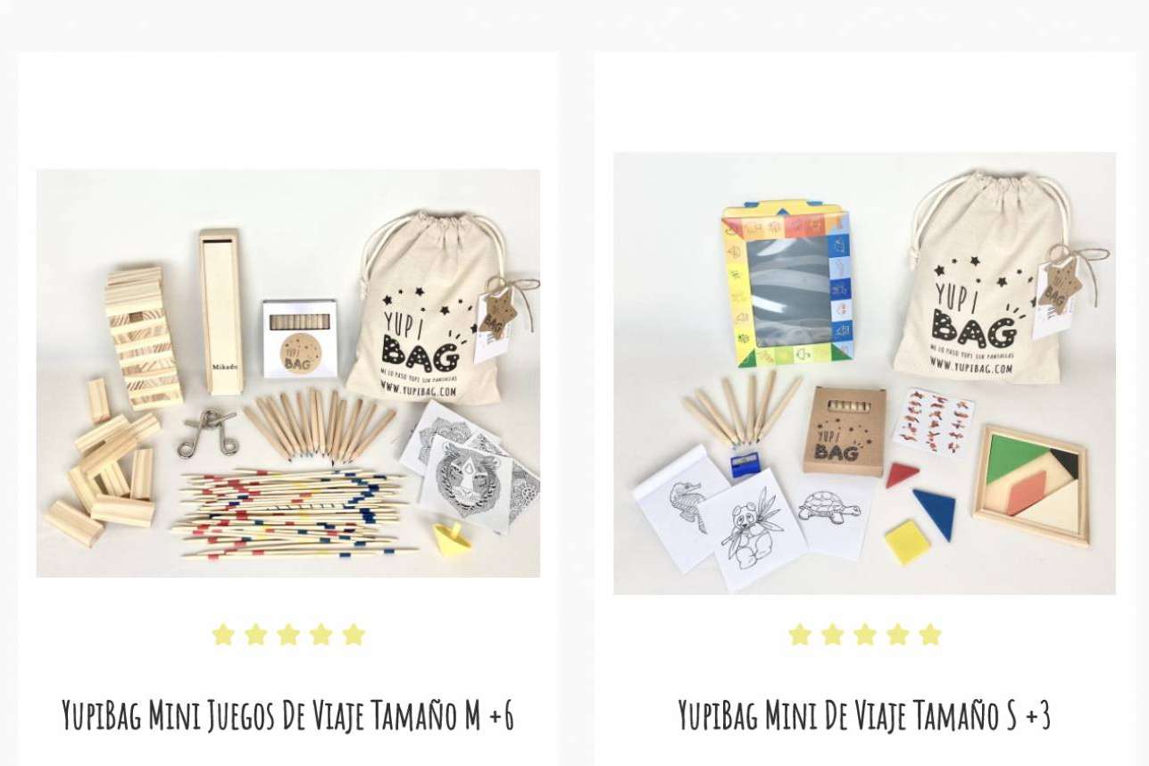 Los juguetes educativos de YupiBag’s para llevar siempre encima y a cualquier lugar