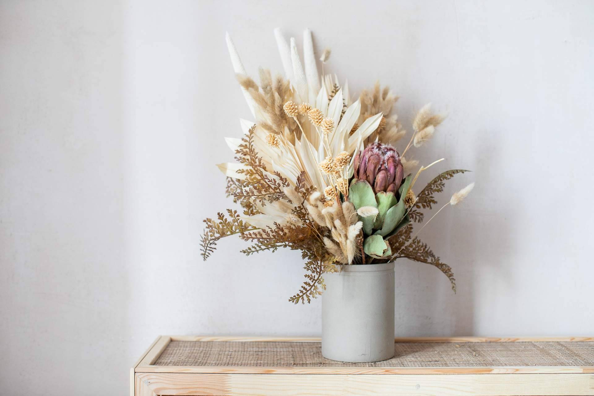 La tienda online de flores secas y preservadas a tallo de Floueri