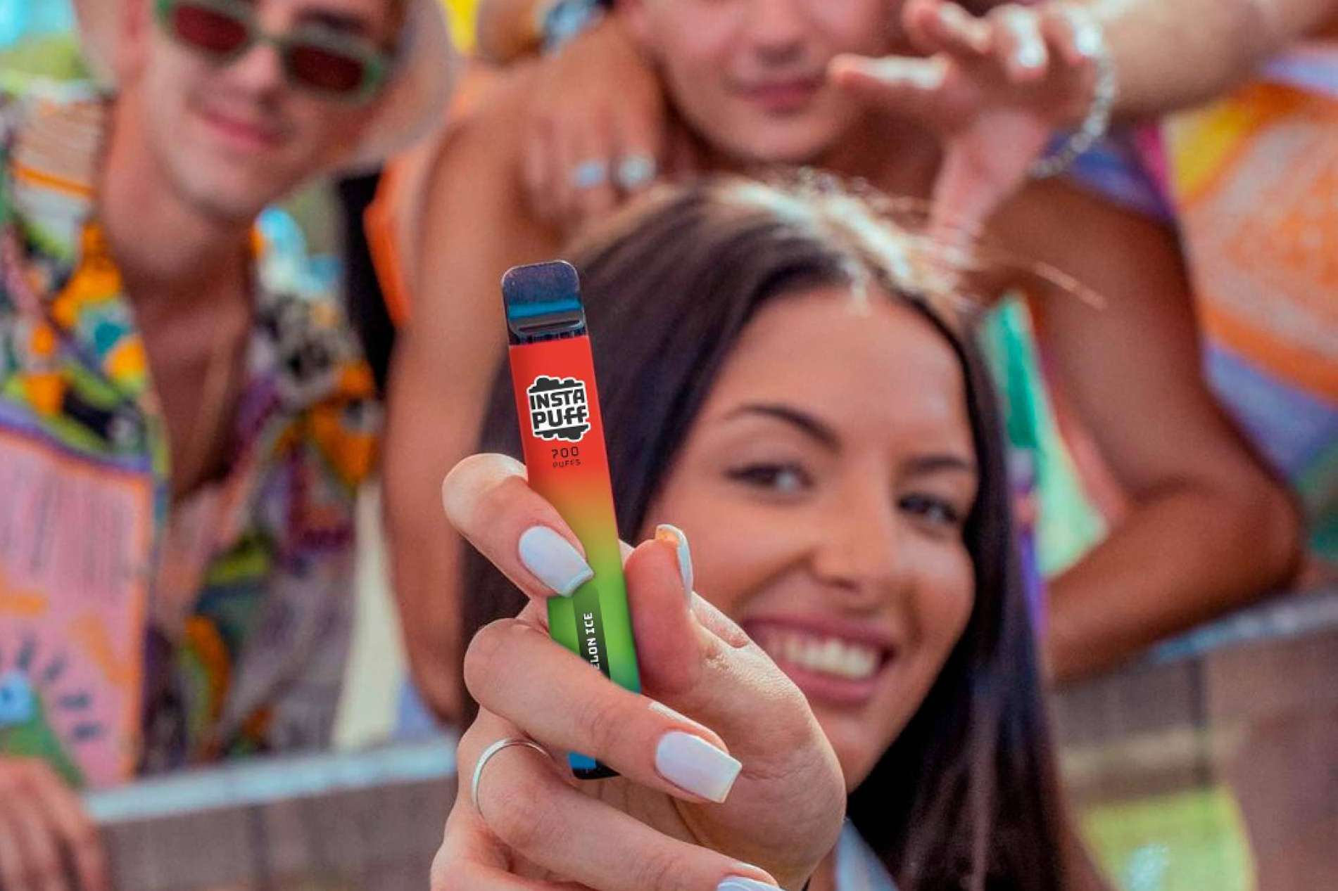 La marca Insta Puff ofrece varios productos en España