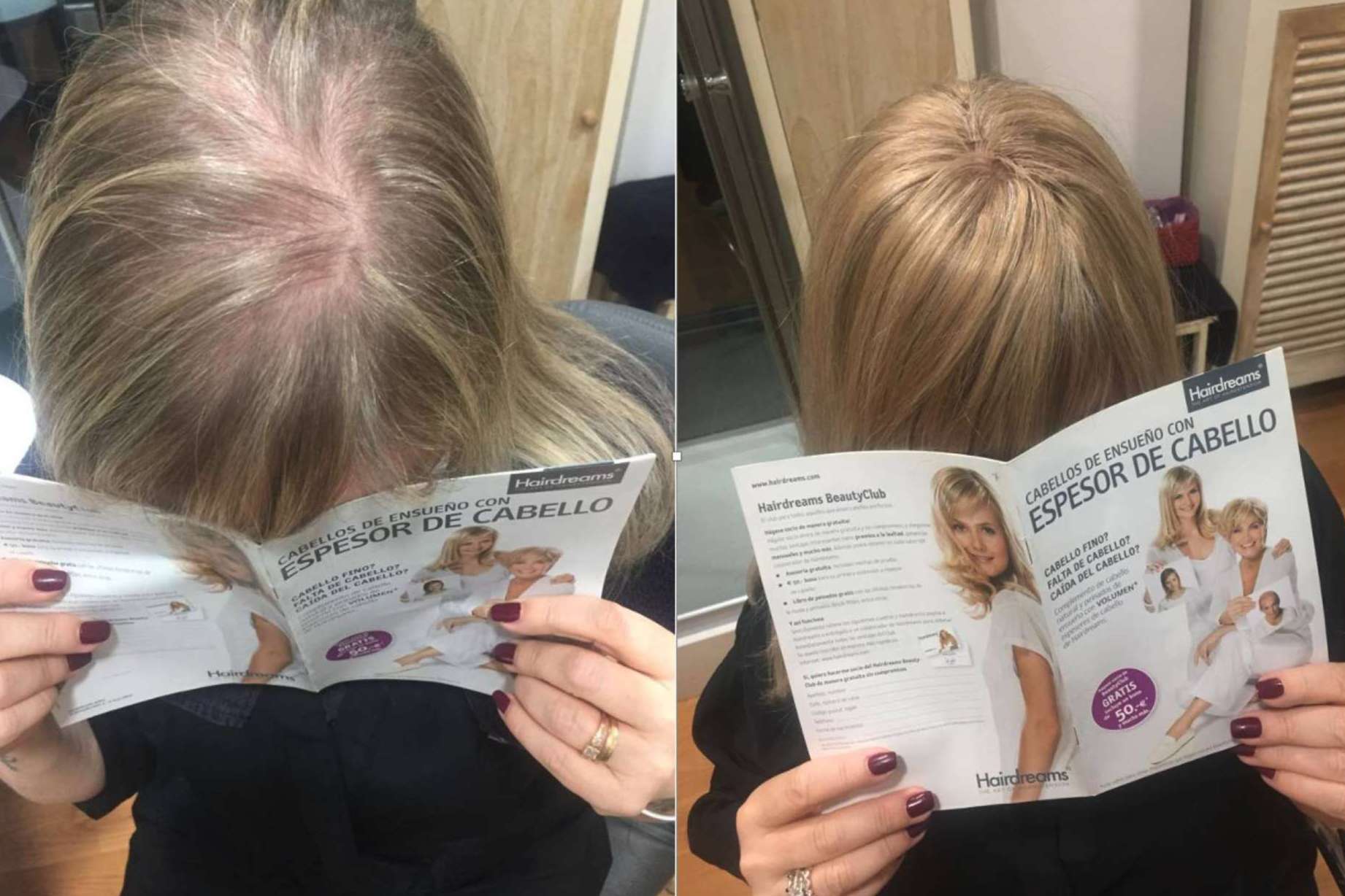 Mar Chancosa pone a disposición las extensiones de cabello 100% de cabello natural de Hairdreams