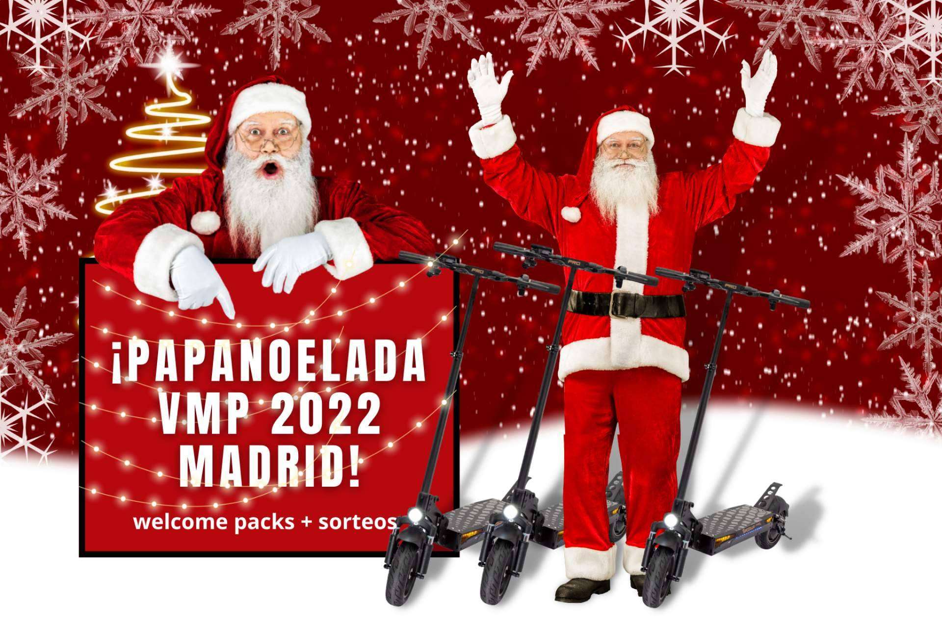 Celebrar la Navidad con la Papanoelada VMP 2022 de HTO Urban Mobility, una empresa referente en el mundo del patinete eléctrico
