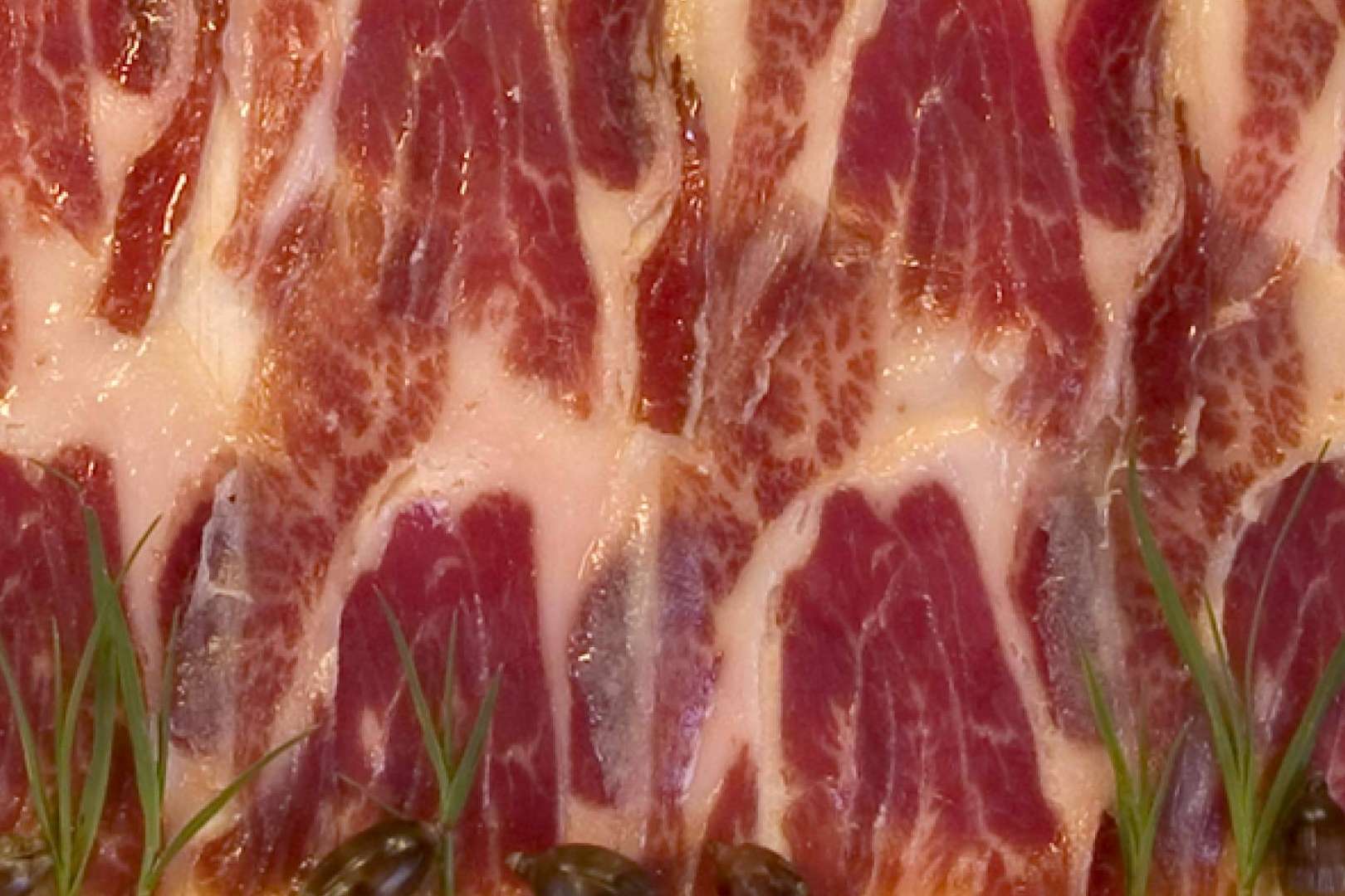 Jamón y embutidos de cerdo ibérico de bellota para las cestas de estas Navidades