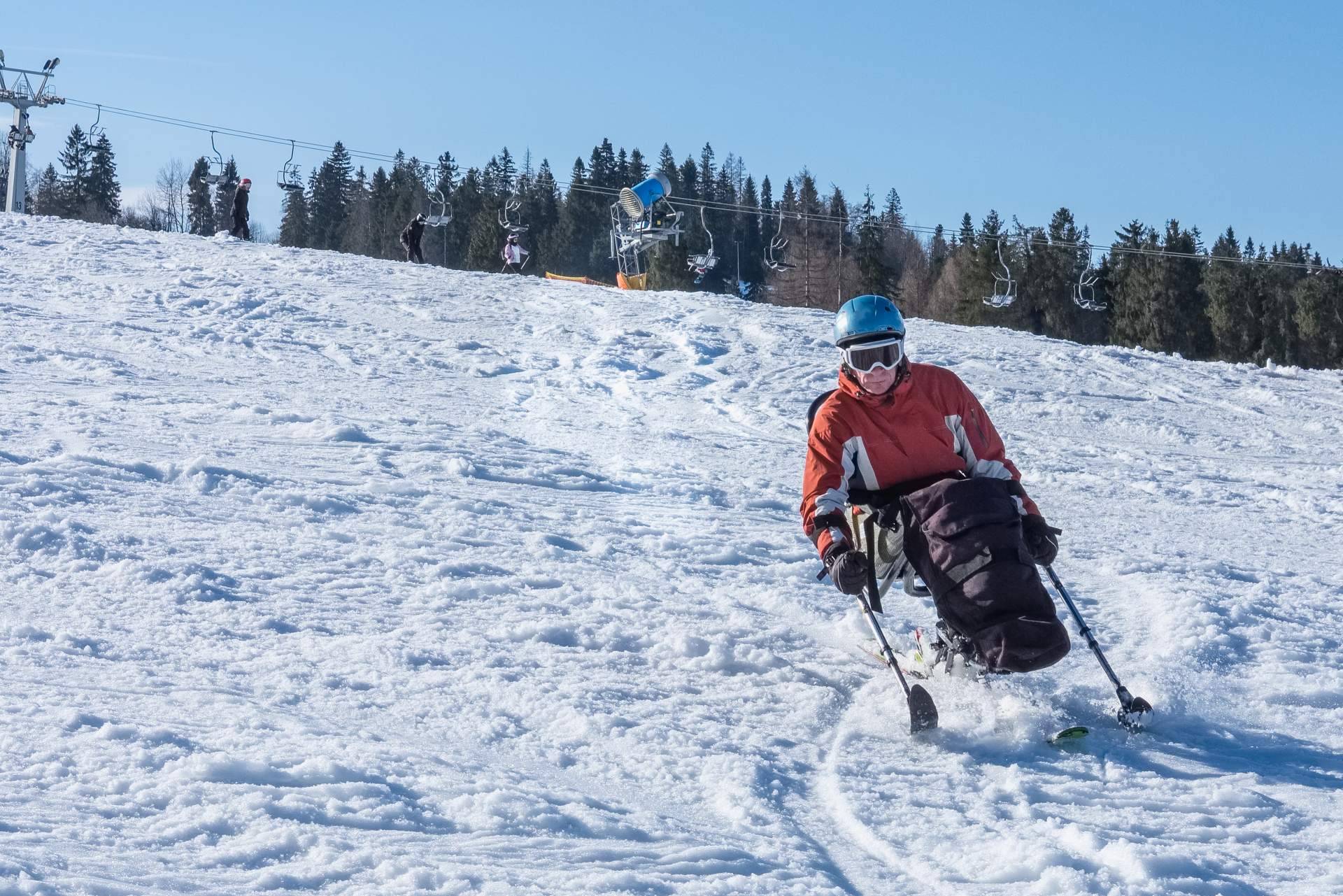 Deporte adaptado con Travegali.com, las pistas de esquí adaptadas
