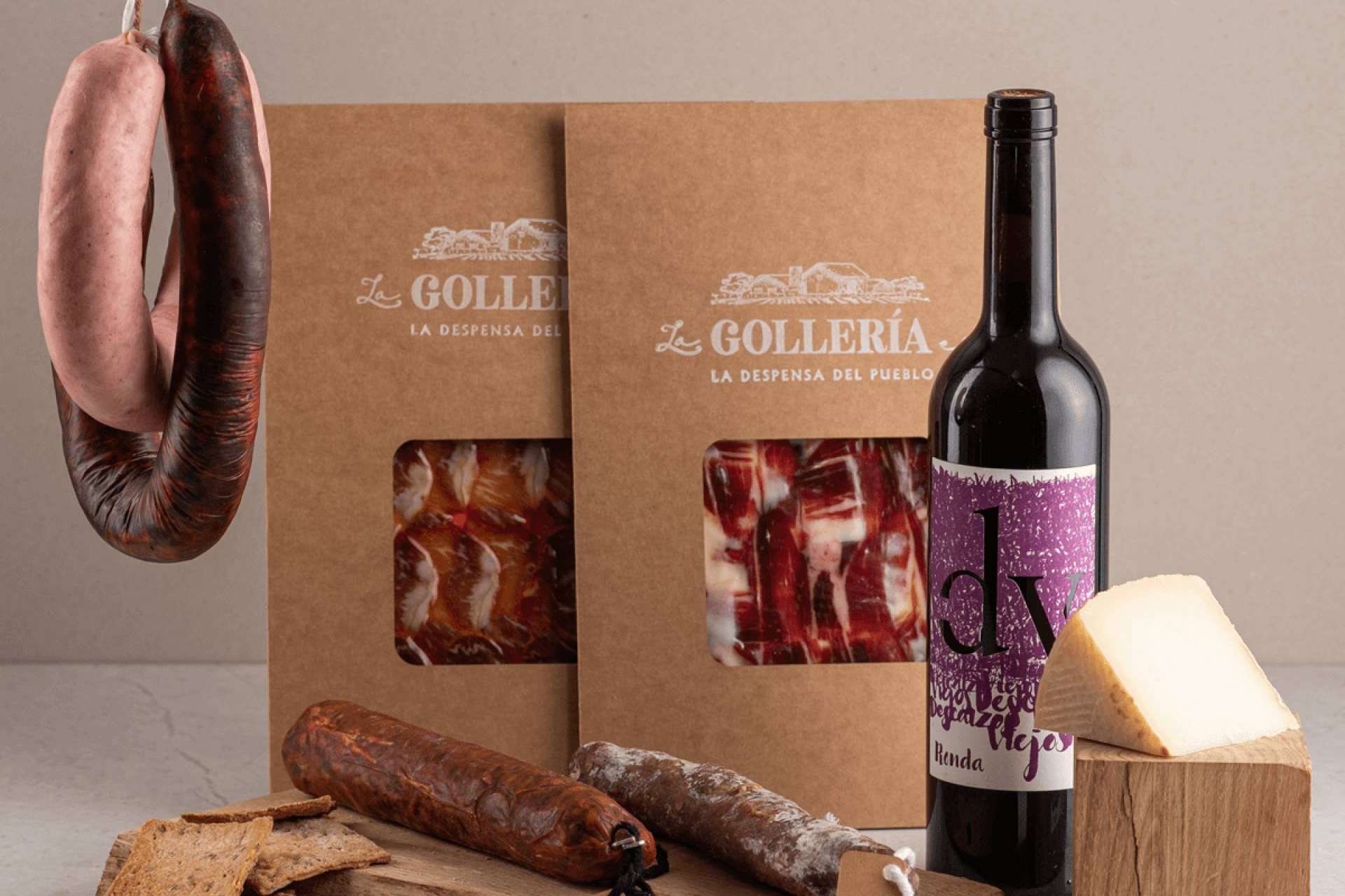 Embutidos de Málaga de Serranía de Ronda con el sello de Sabor a Málaga, por La Gollería