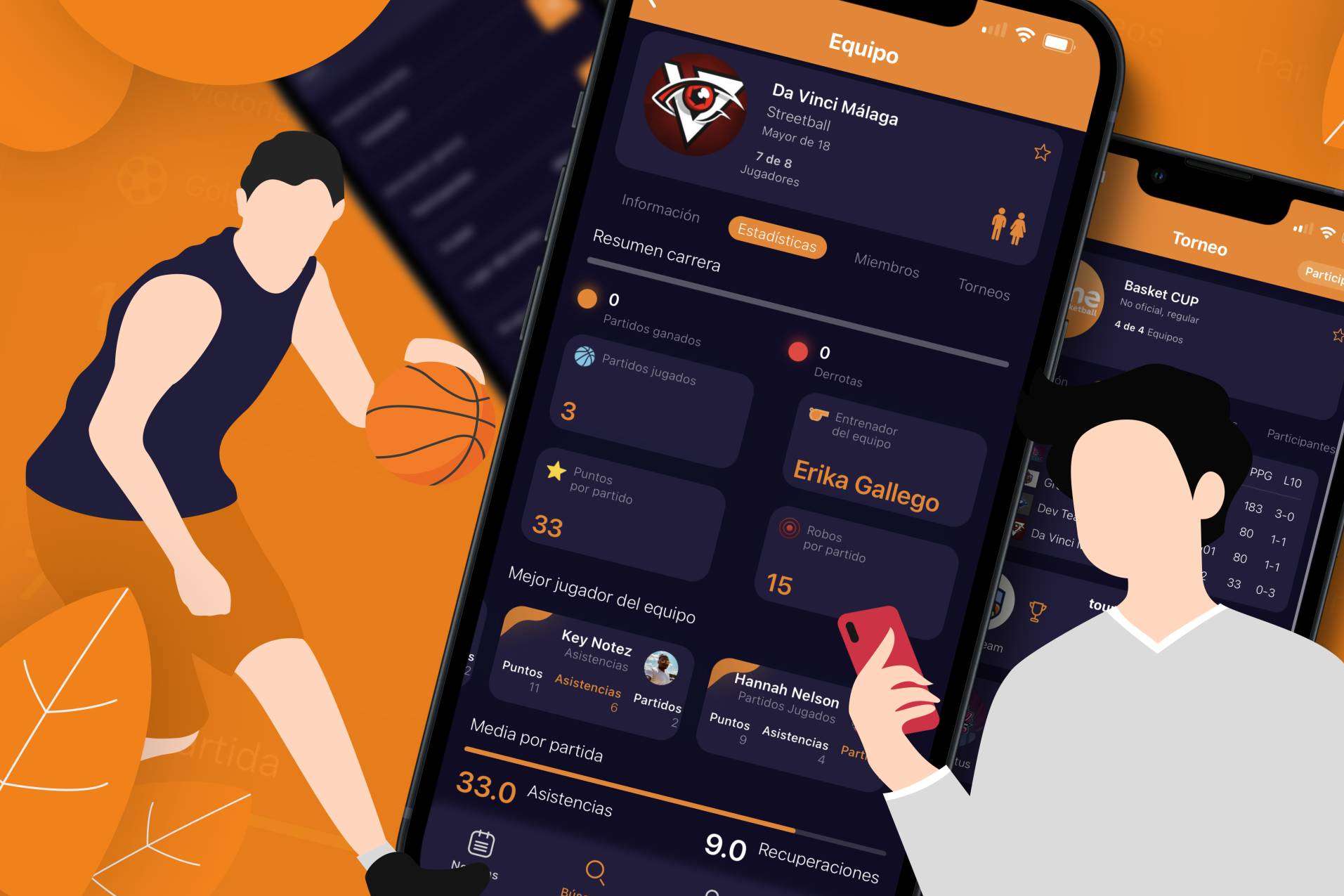 El nuevo software para la organización de partidos de fútbol y streetball de ESMEsoft