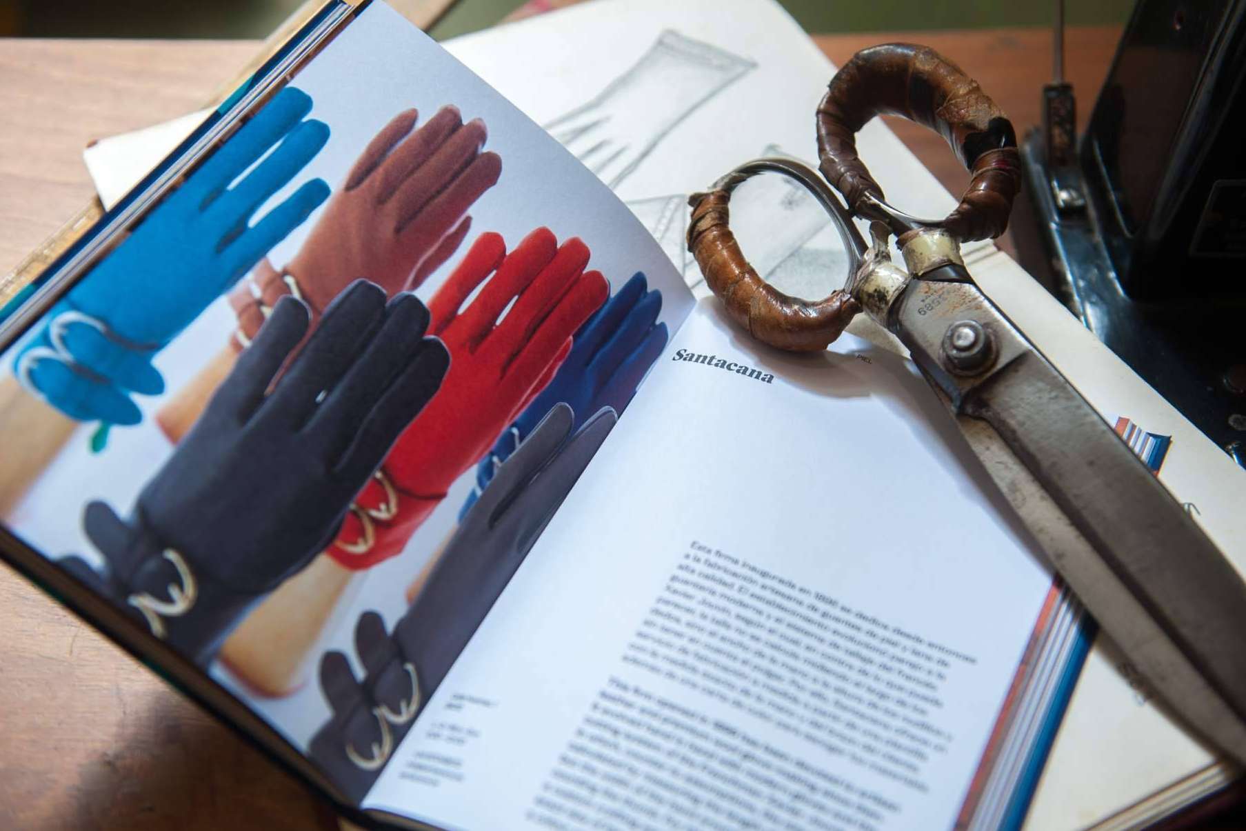 Los guantes que aparecen en famosas revistas de moda, ¿de dónde son?