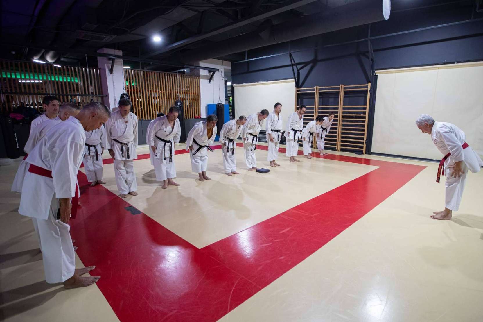 Un referente del karate en Madrid para practicar artes marciales es Mabuni, gimnasio con piscina