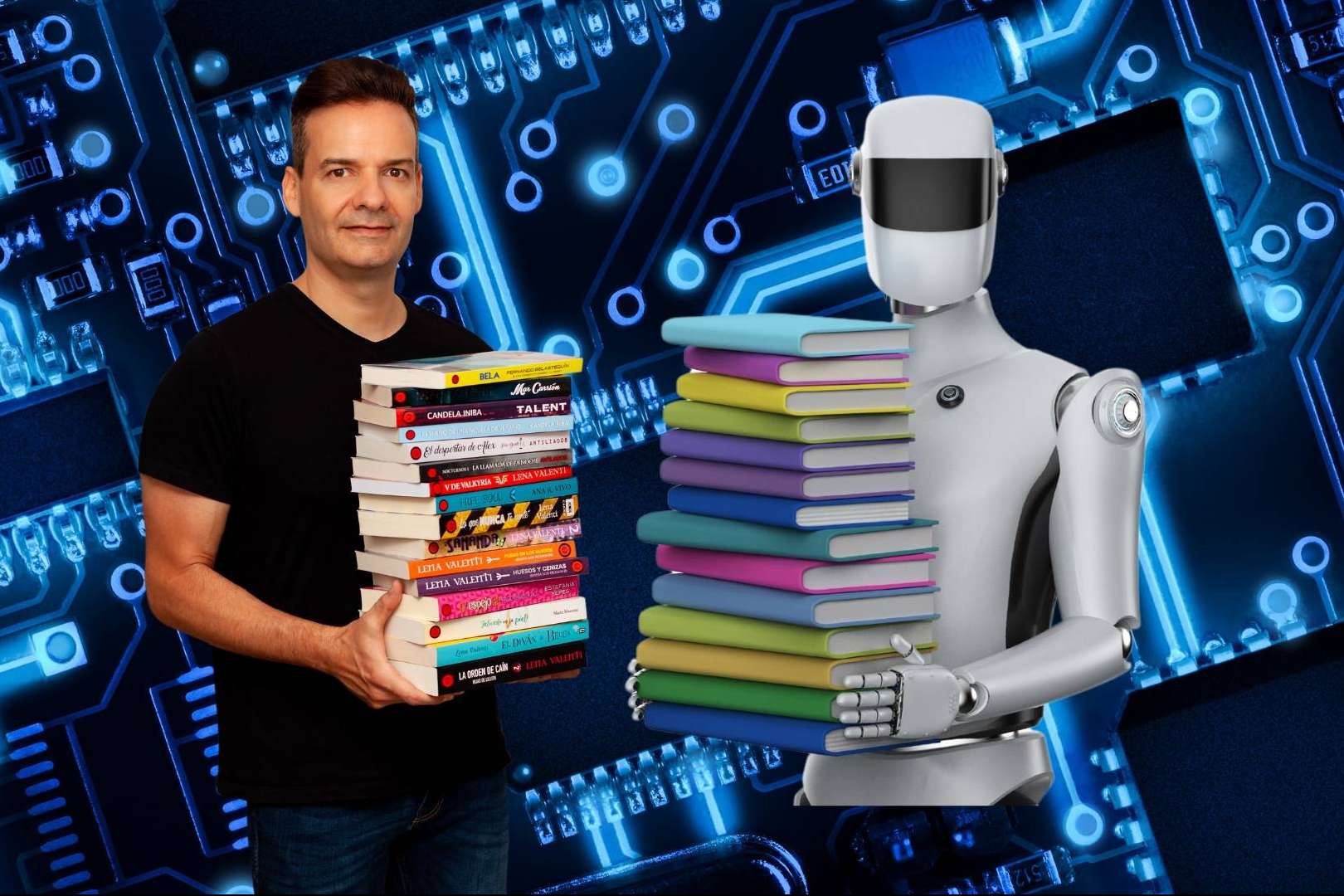 Valen Bailon combina la escritura tradicional con inteligencia artificial y revoluciona el mundo de la no ficción