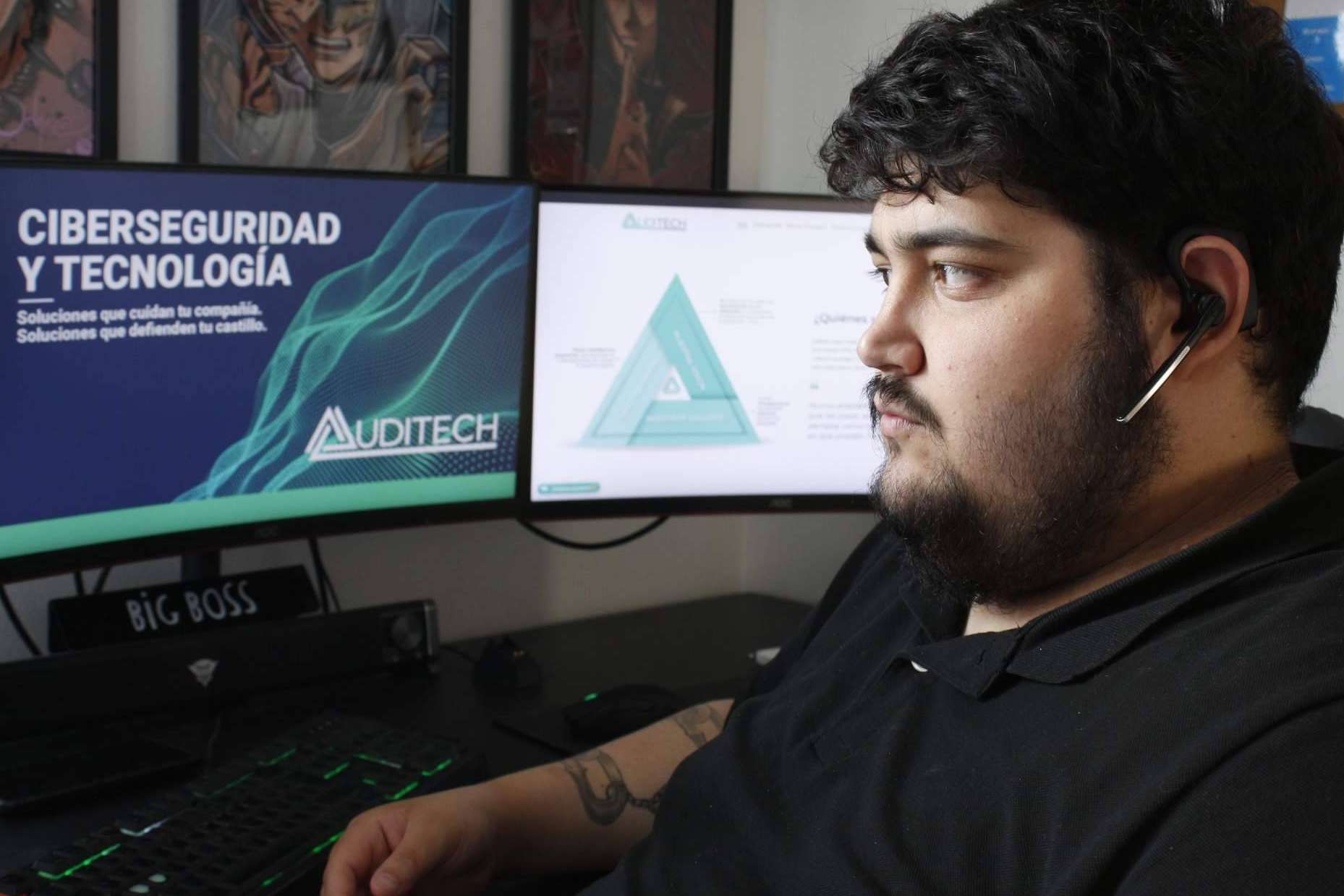 El CEO de Auditech y Block-Auth, Josué López, ofrece servicios de ciberseguridad