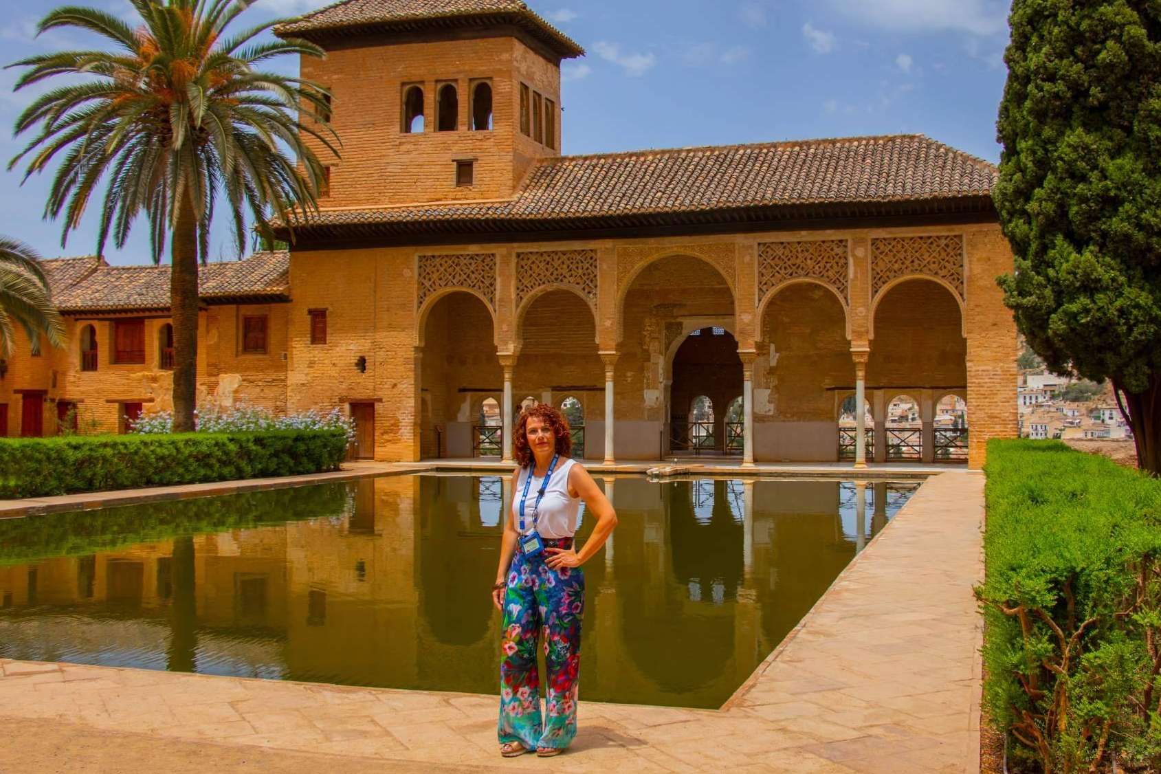Descubrir la Alhambra de Granada con las visitas guiadas de Arantxa Serrano