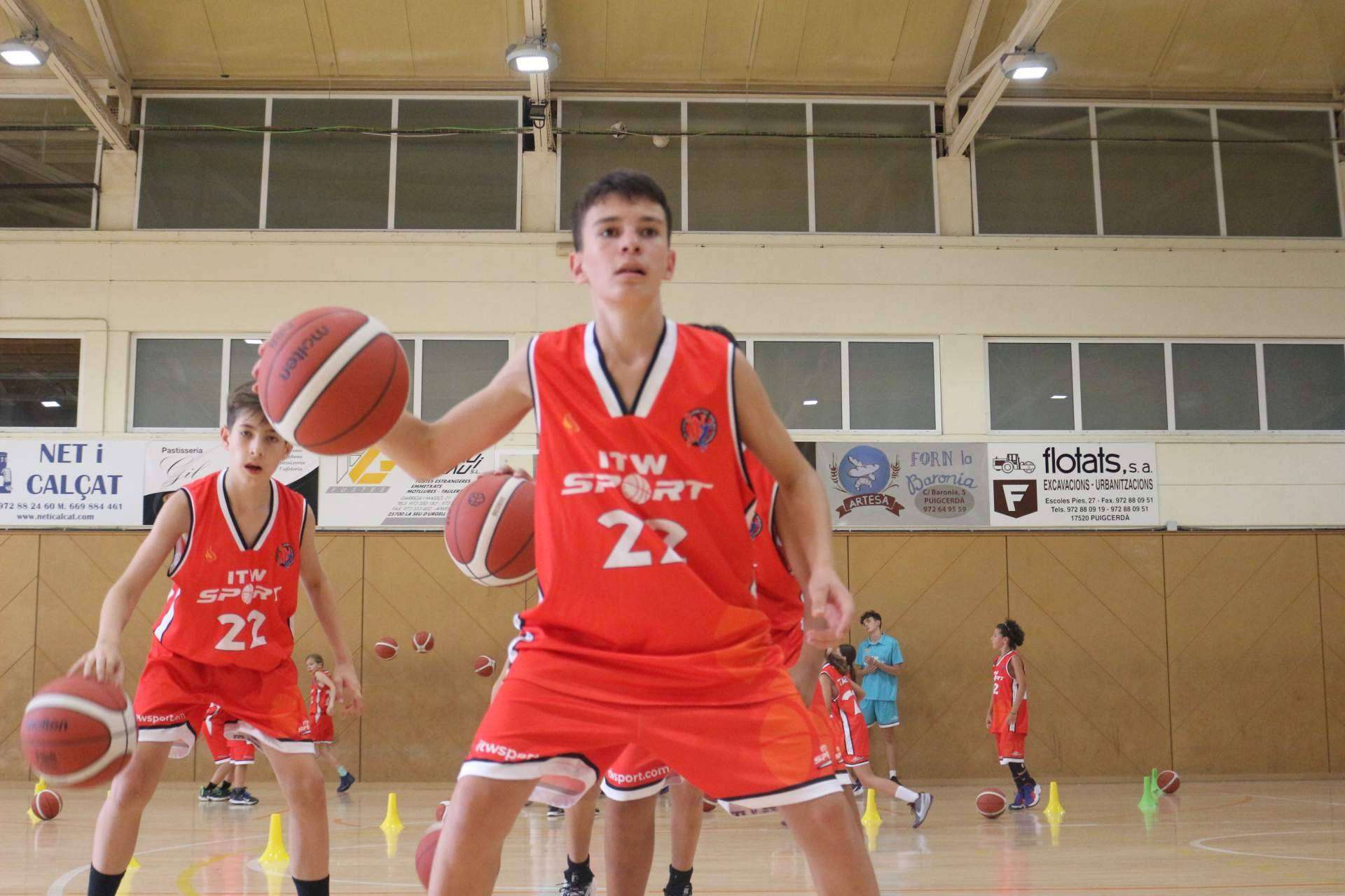 Todas las áreas de importancia en el entrenamiento deportivo del baloncesto, incluidas en el programa de ITW Sport