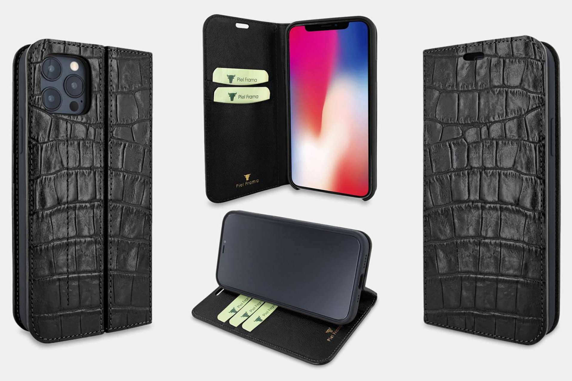La funda Frama Slim de Piel Frama protege el iPhone 14 Pro Max con elegancia