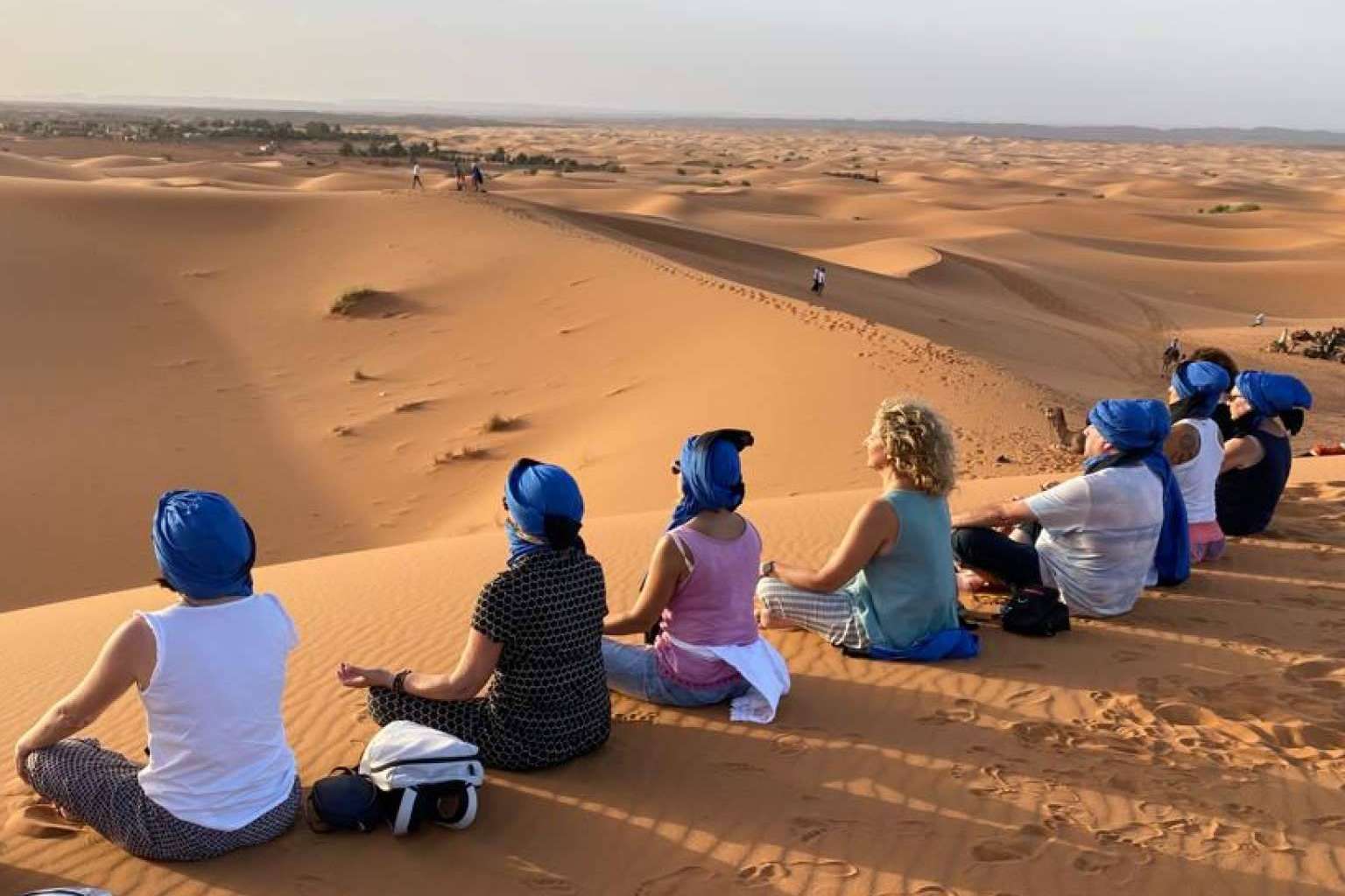 Meditar en el desierto de Merzouga con eeMindful
